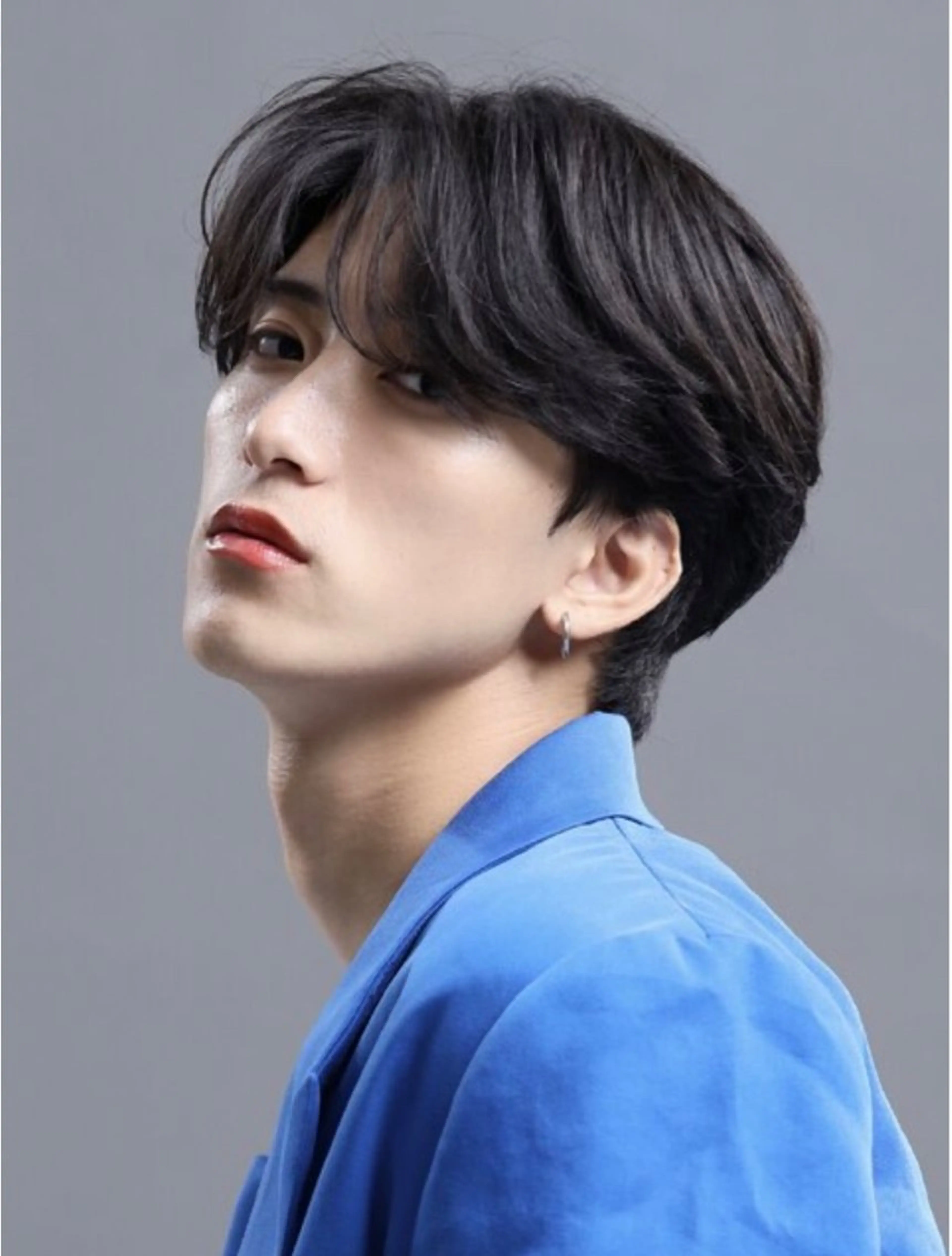 ミディアム パーマ、縮毛矯正特化 松本真那斗のヘアスタイル