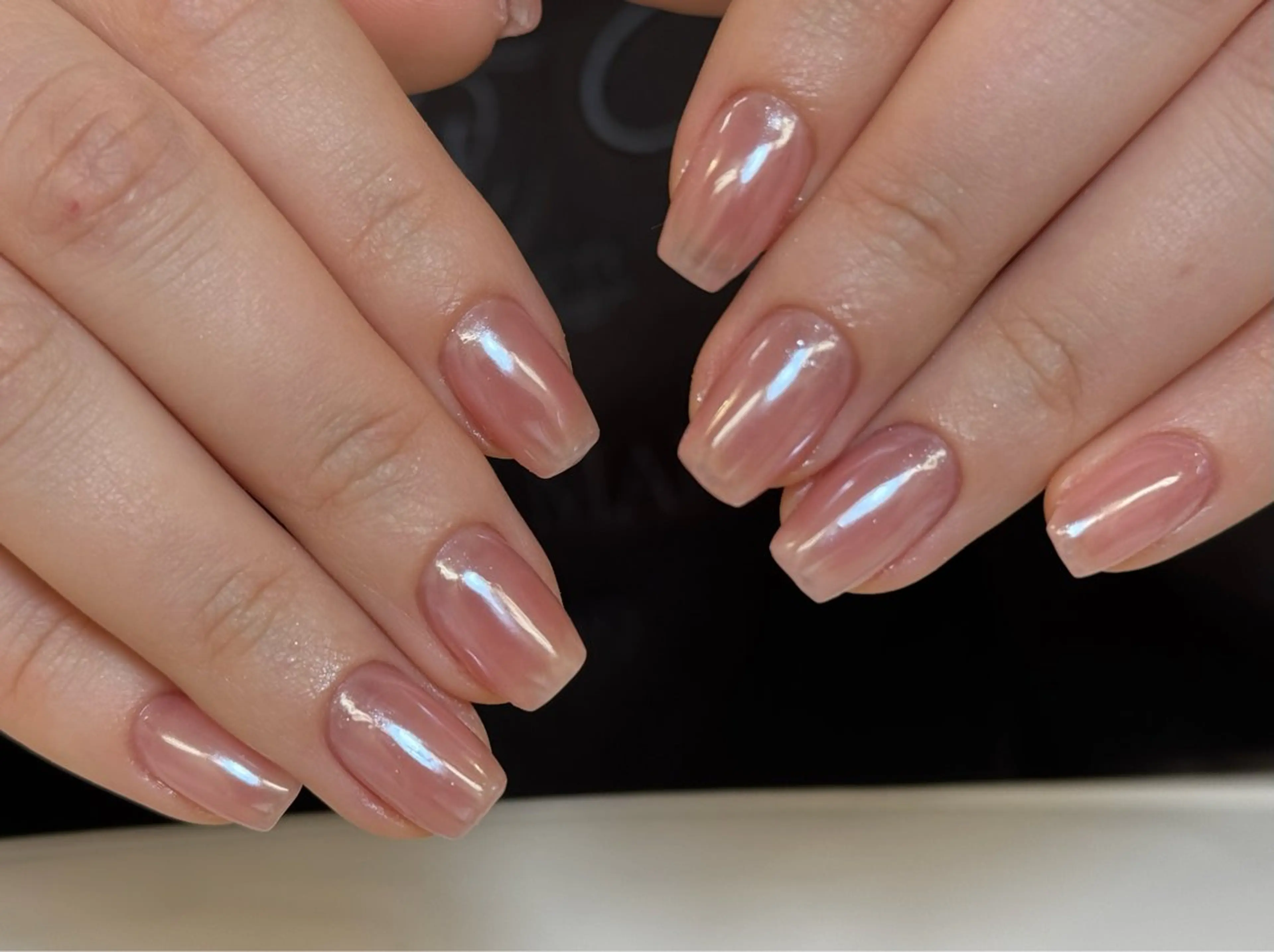 ネイル チークネイル フレンチネイル 韓国ネイル マグネットネイル 持ち込み ハンドネイル Hi nail🎀 池袋kozueのネイルデザイン