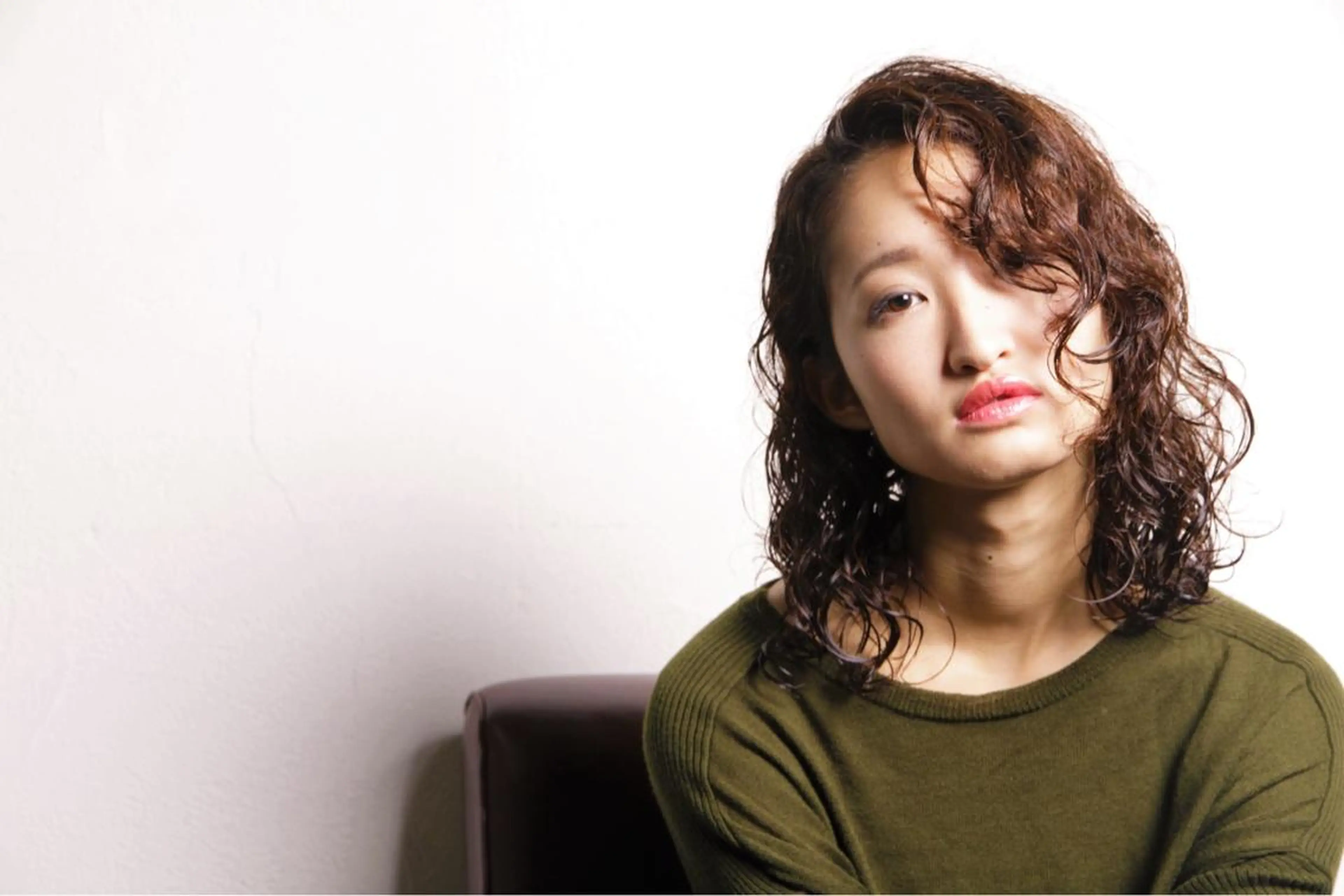 パーマ 仁城 了祐のヘアスタイル