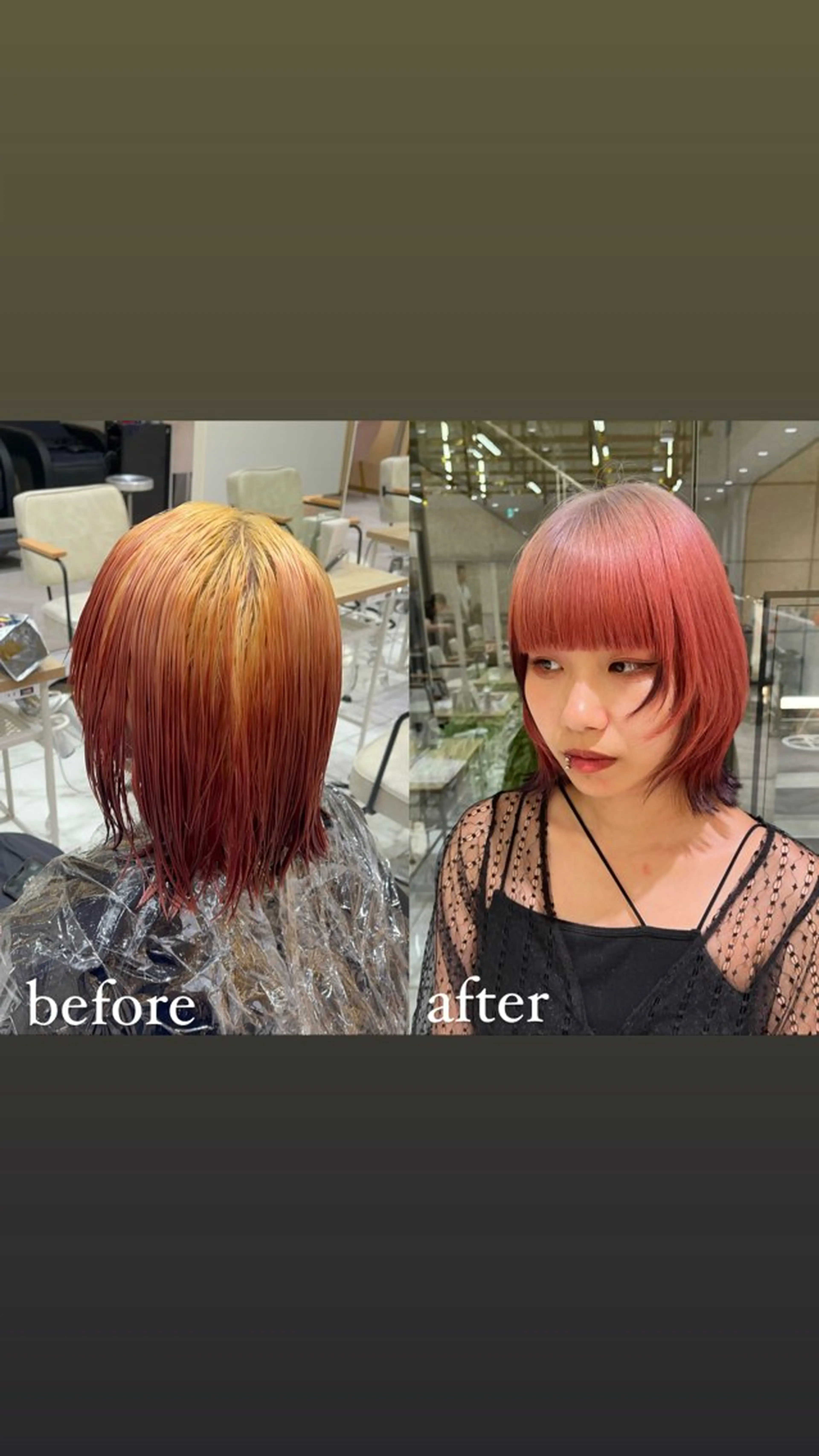 ショート カラー グラデーションカラー ピンクカラー シルバー カット ヘアカラー トリートメント 🥇メンズパーマ /縮毛矯正/木村神心のヘアスタイル