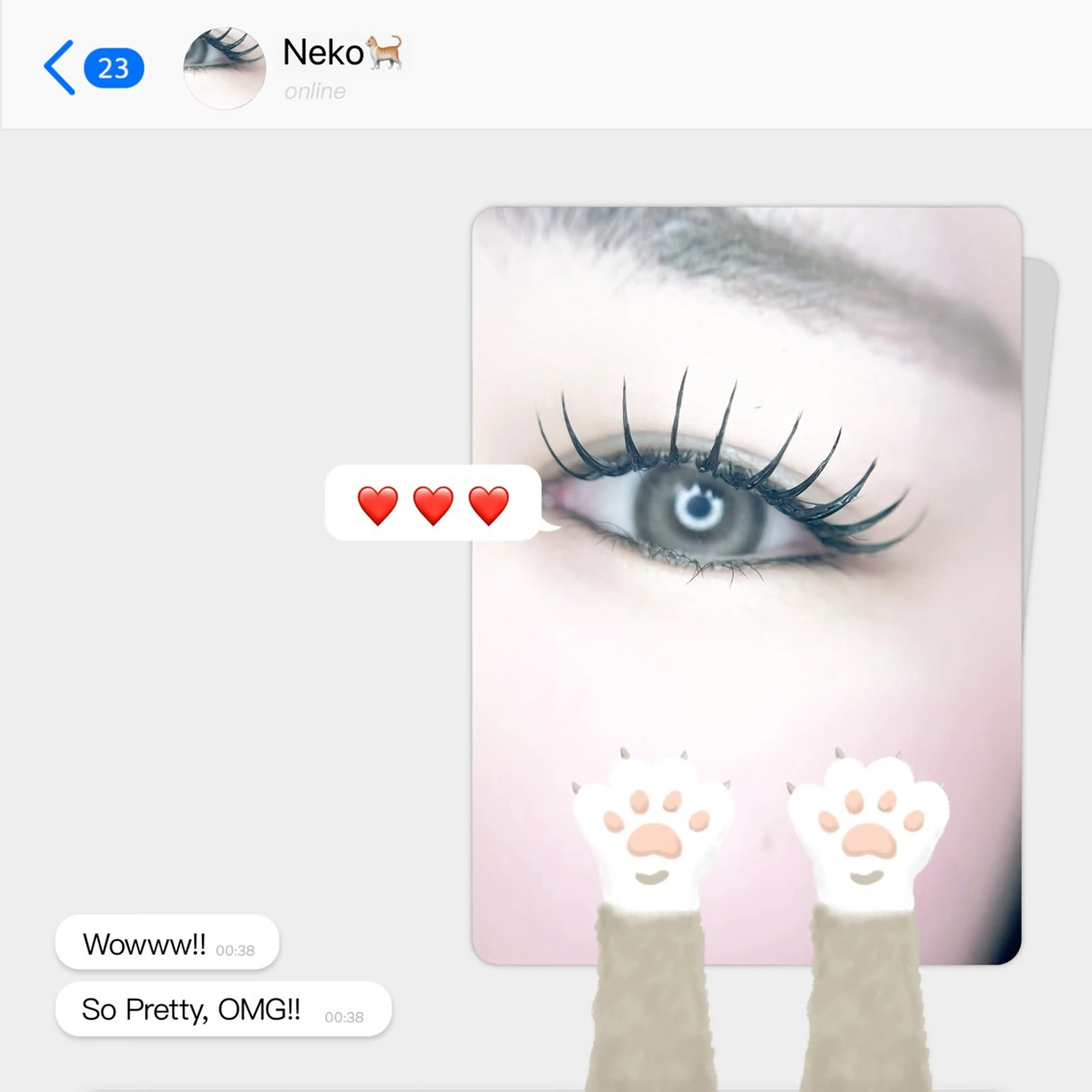 マツエク・マツパ マツエク 🎀eyelist. mizuki🐈‍⬛の眉毛・アイブロウイメージ