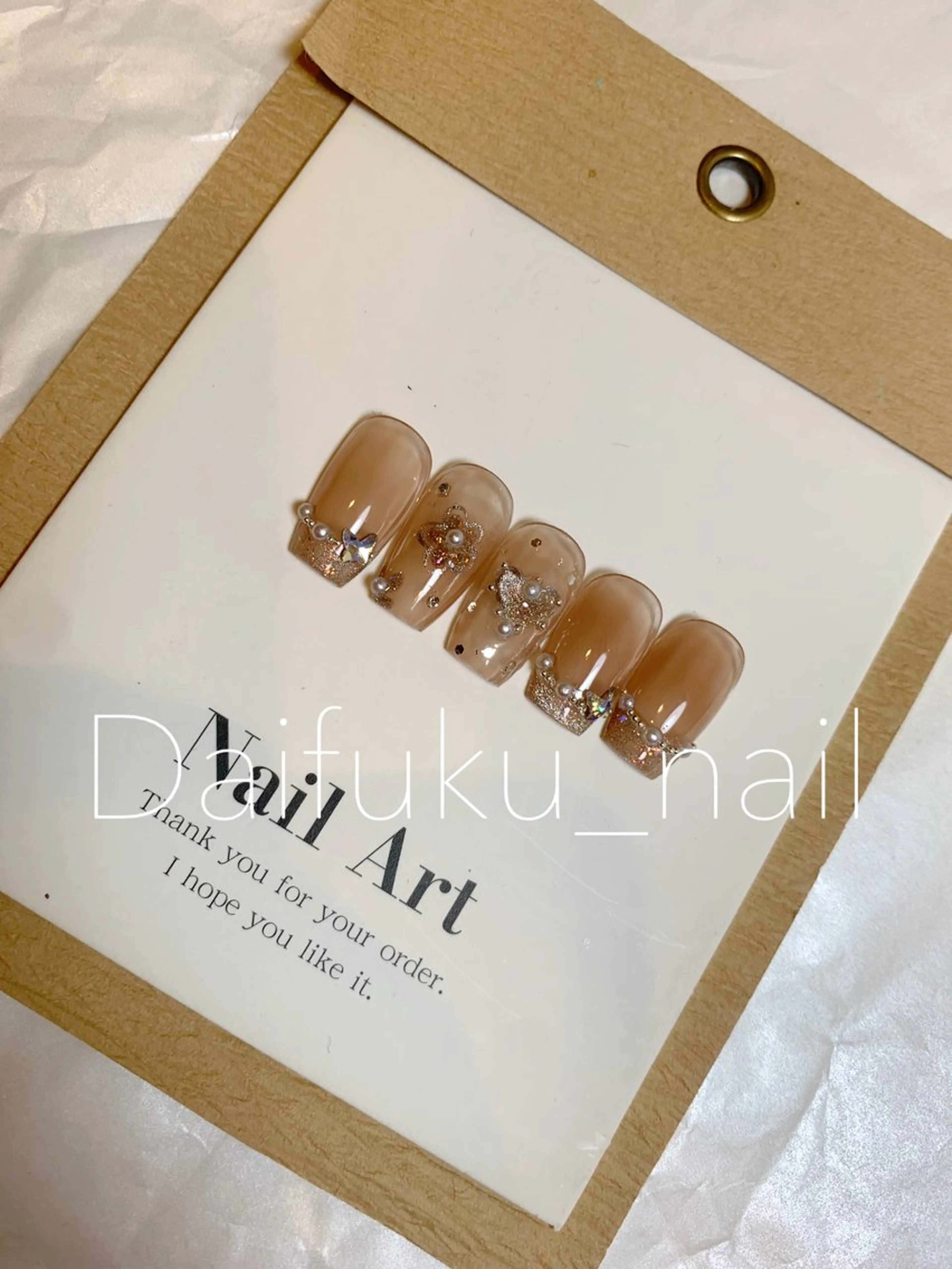 ミディアム ハンドネイル Daifuku_nails所属・Daifuku nailsのネイルデザイン