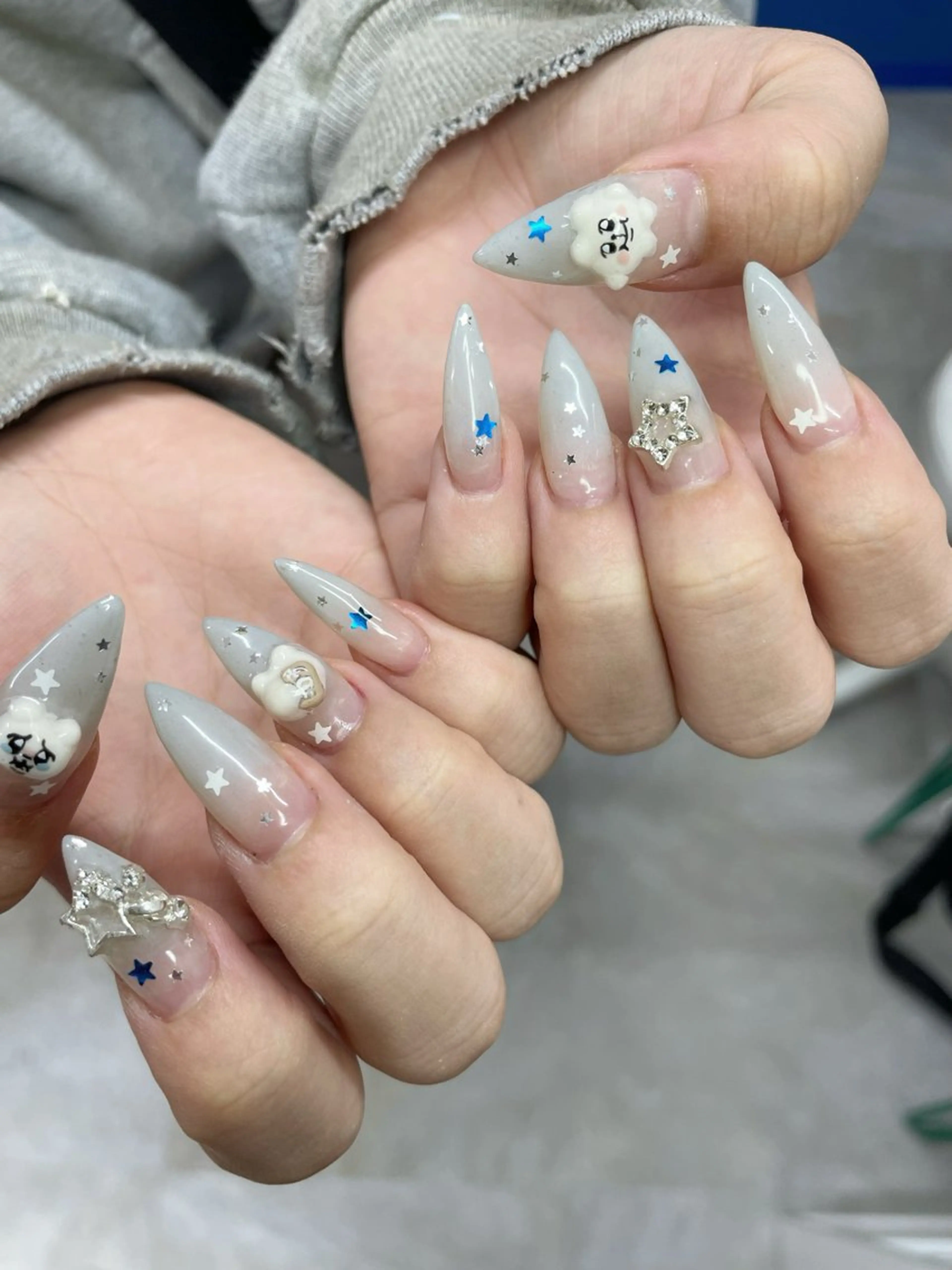 ネイル ハンドネイル ひめか🫁 推し概念・個性派のネイルデザイン