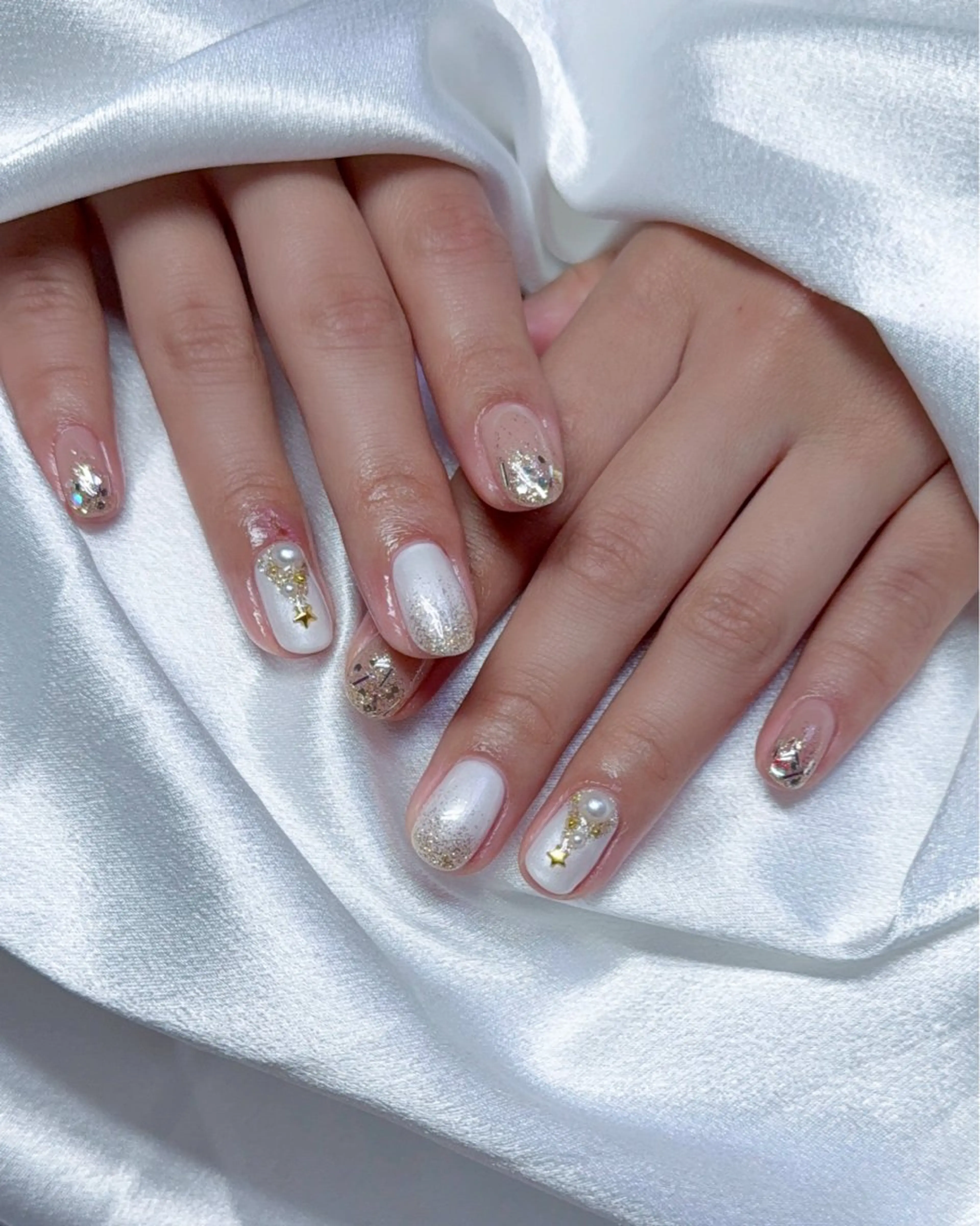 ネイル ハンドネイル ハンドケア UniqueNail 長さだし専門店のネイルデザイン