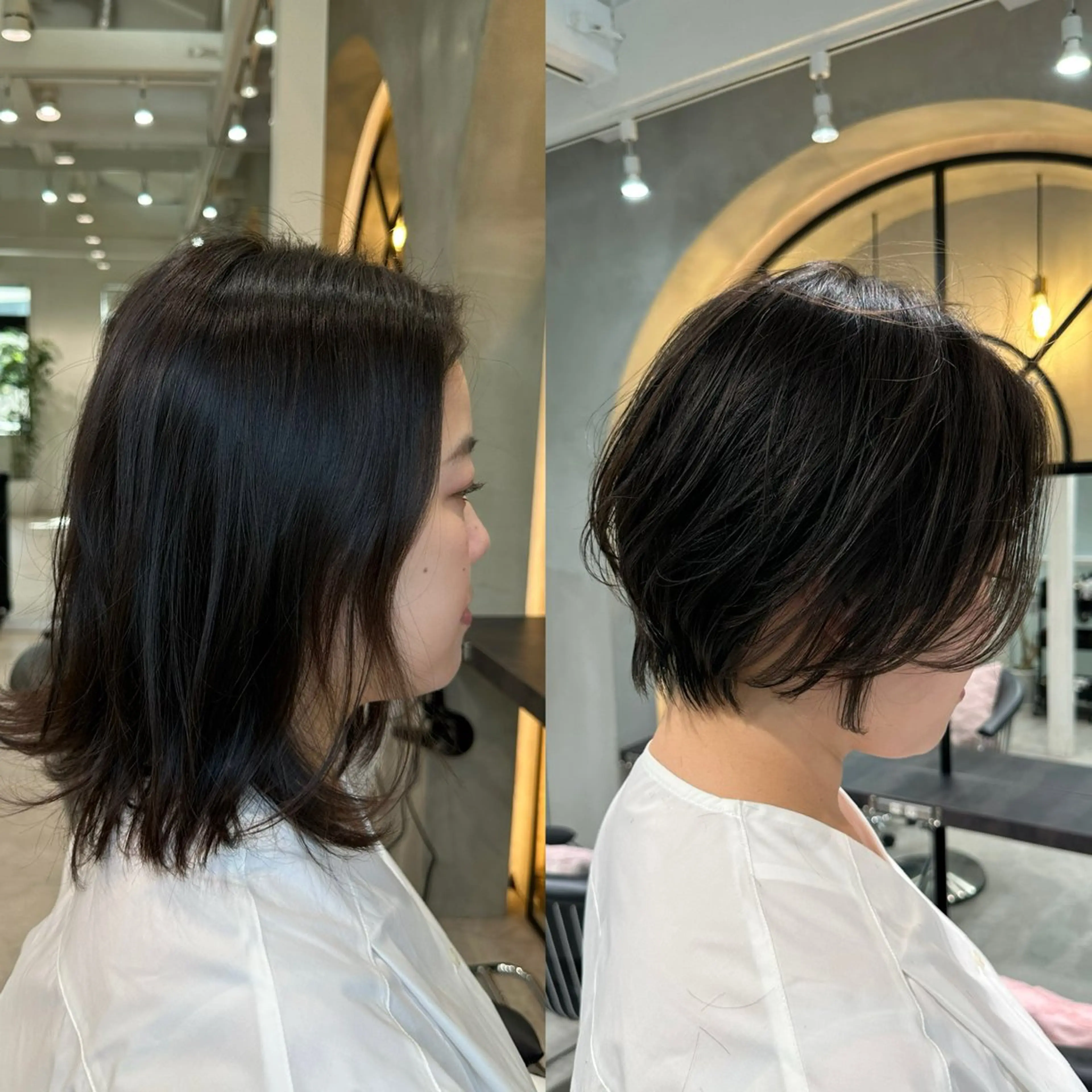 ショート ショートヘア 小顔カット カット ヘアカラー トリートメント ヘッドスパ taiga レイヤー /髪質改善/矯正🌈のヘアスタイル