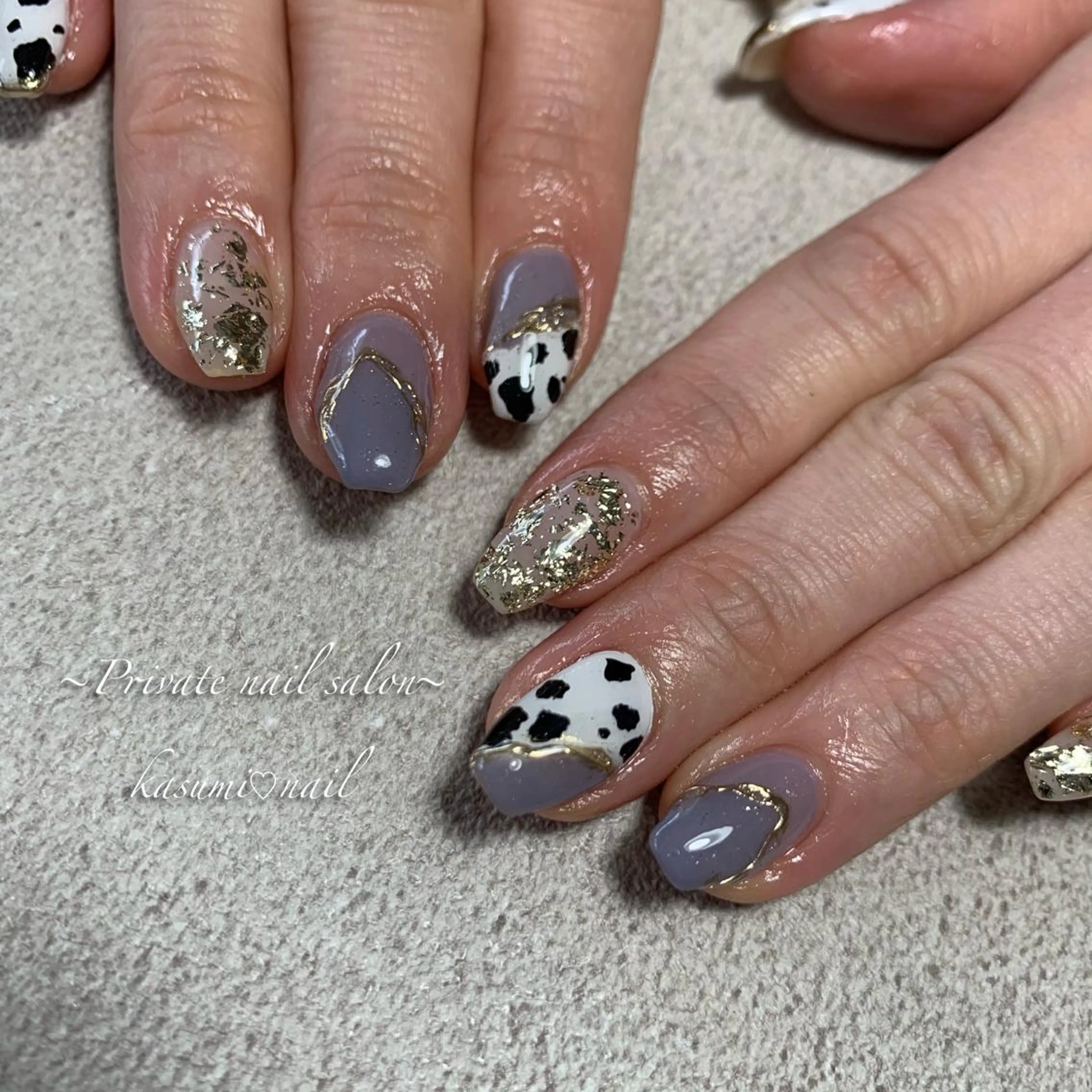 ネイル ラメ(グリッター) ミラーネイル ニュアンスネイル 冬ネイル KASUMI♡ Nailのネイルデザイン