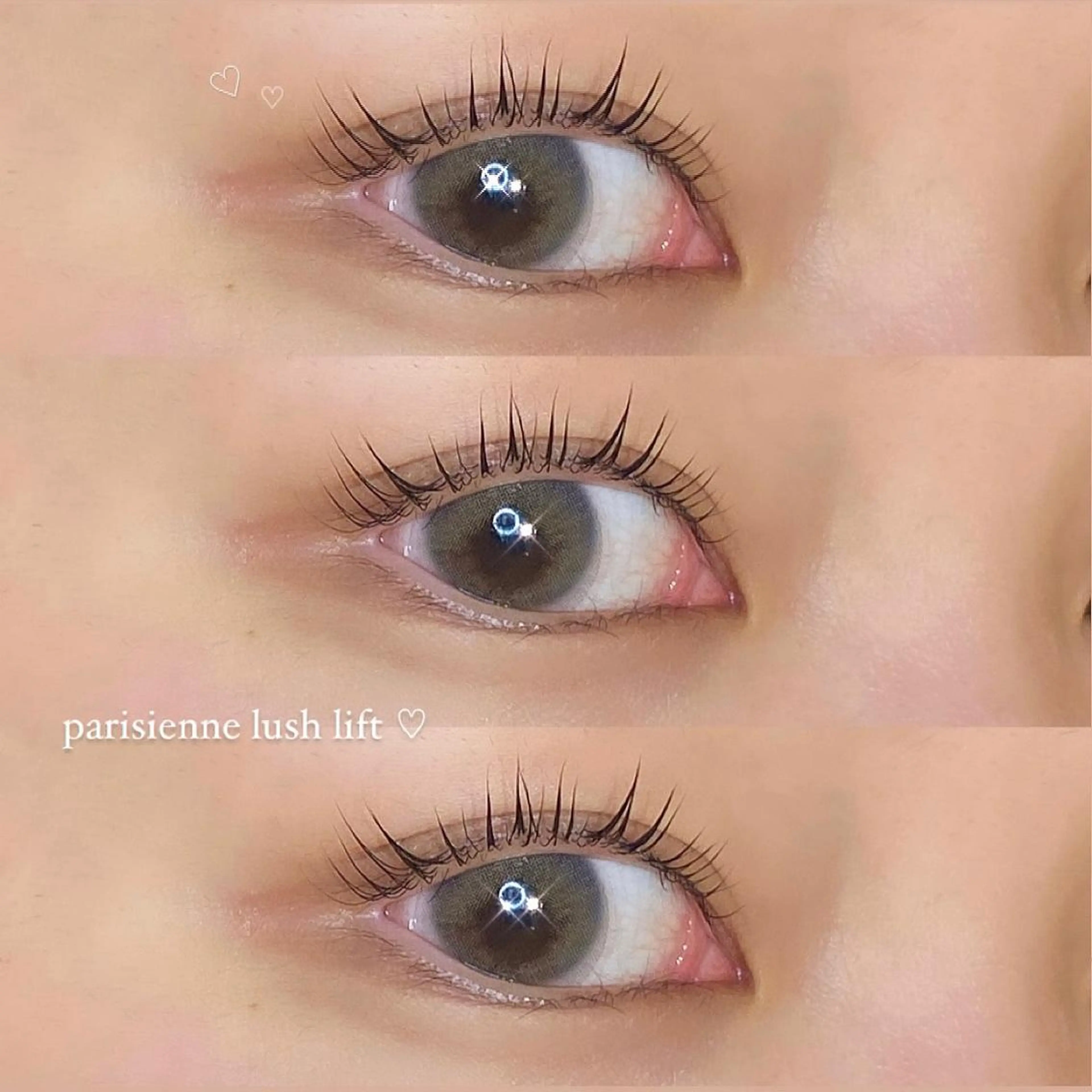 マツエク・マツパ パリジェンヌラッシュリフト マツパ ひろこ eyelist🎀のマツエク・マツパデザイン