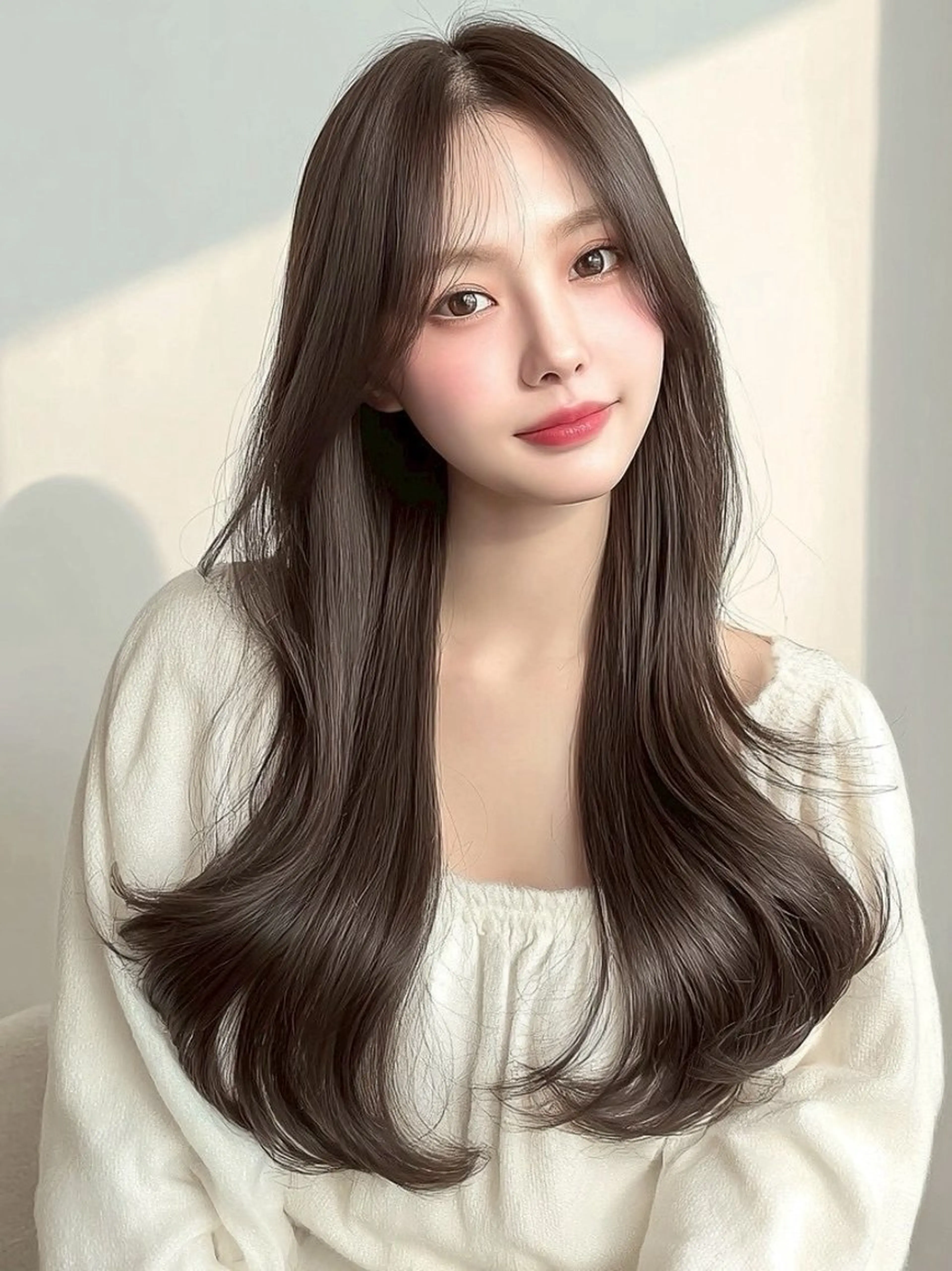 ロング カット ヘアカラー 縮毛矯正 トリートメント 髪質改善/パーマ 👑水町幸基のネイルデザイン