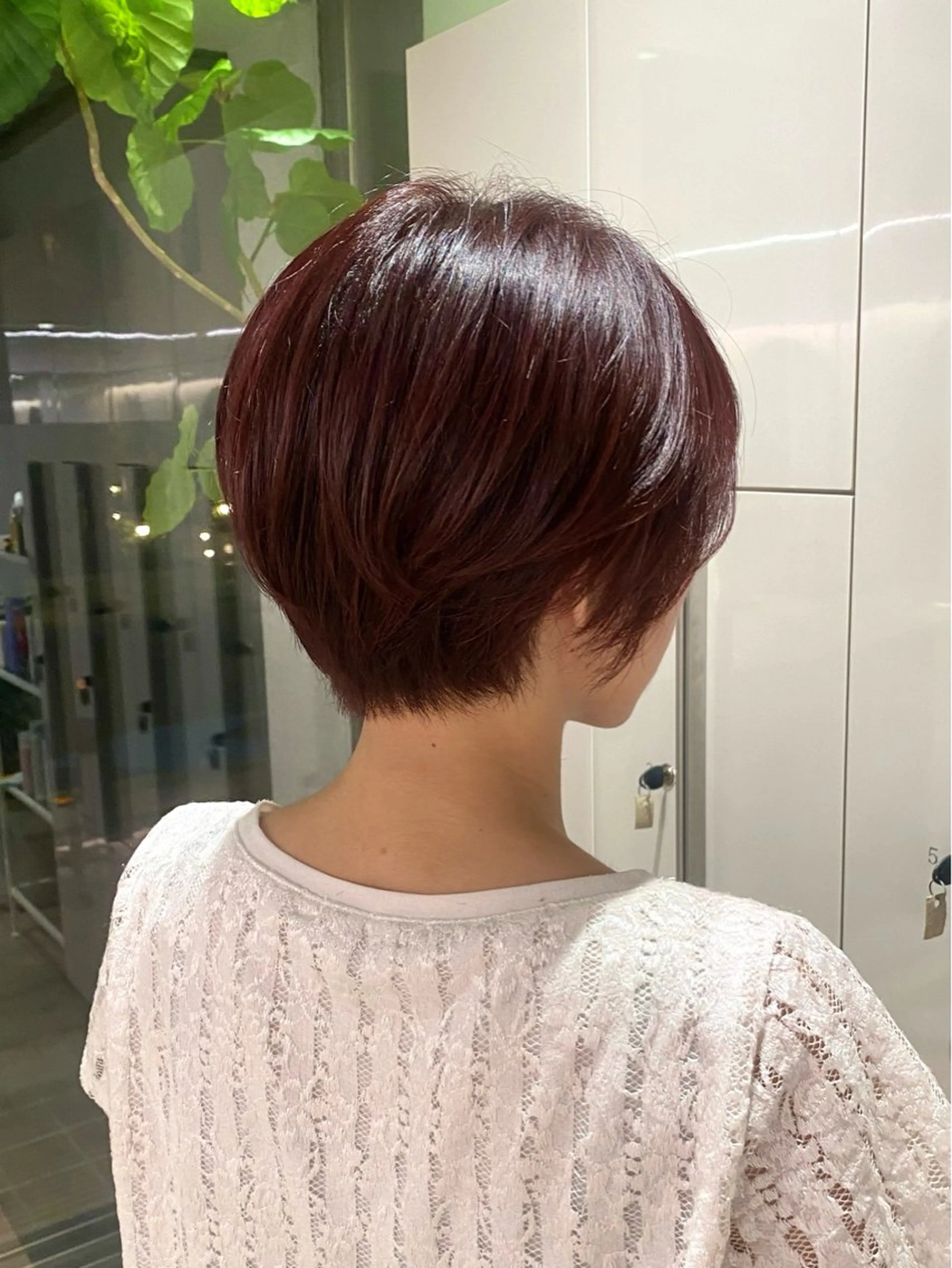 ショート 💋sara/レイヤ ーカット【東日本橋】のヘアスタイル