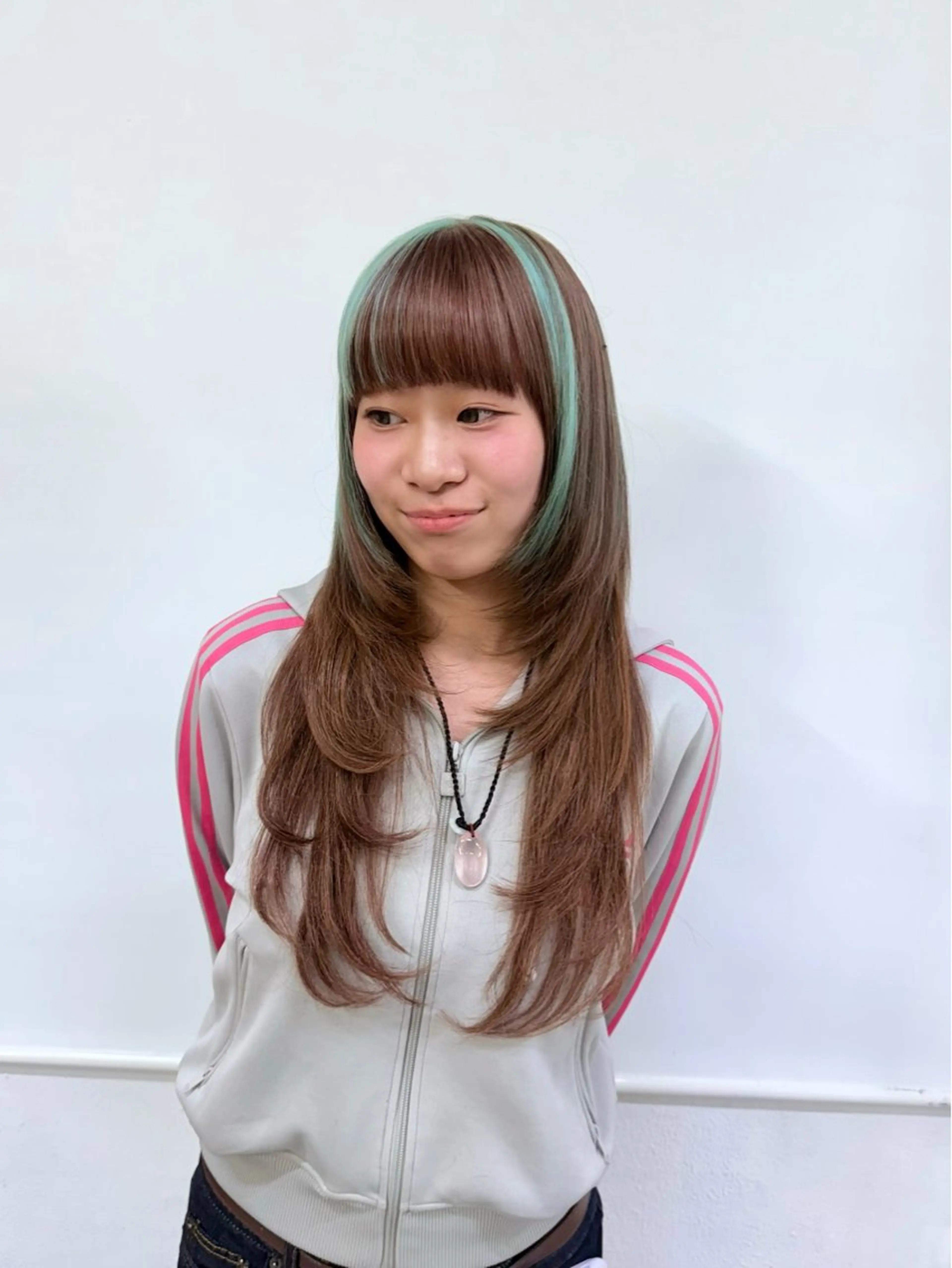 ロング エクステ ウルフレイヤー エクステ/kokiのヘアスタイル