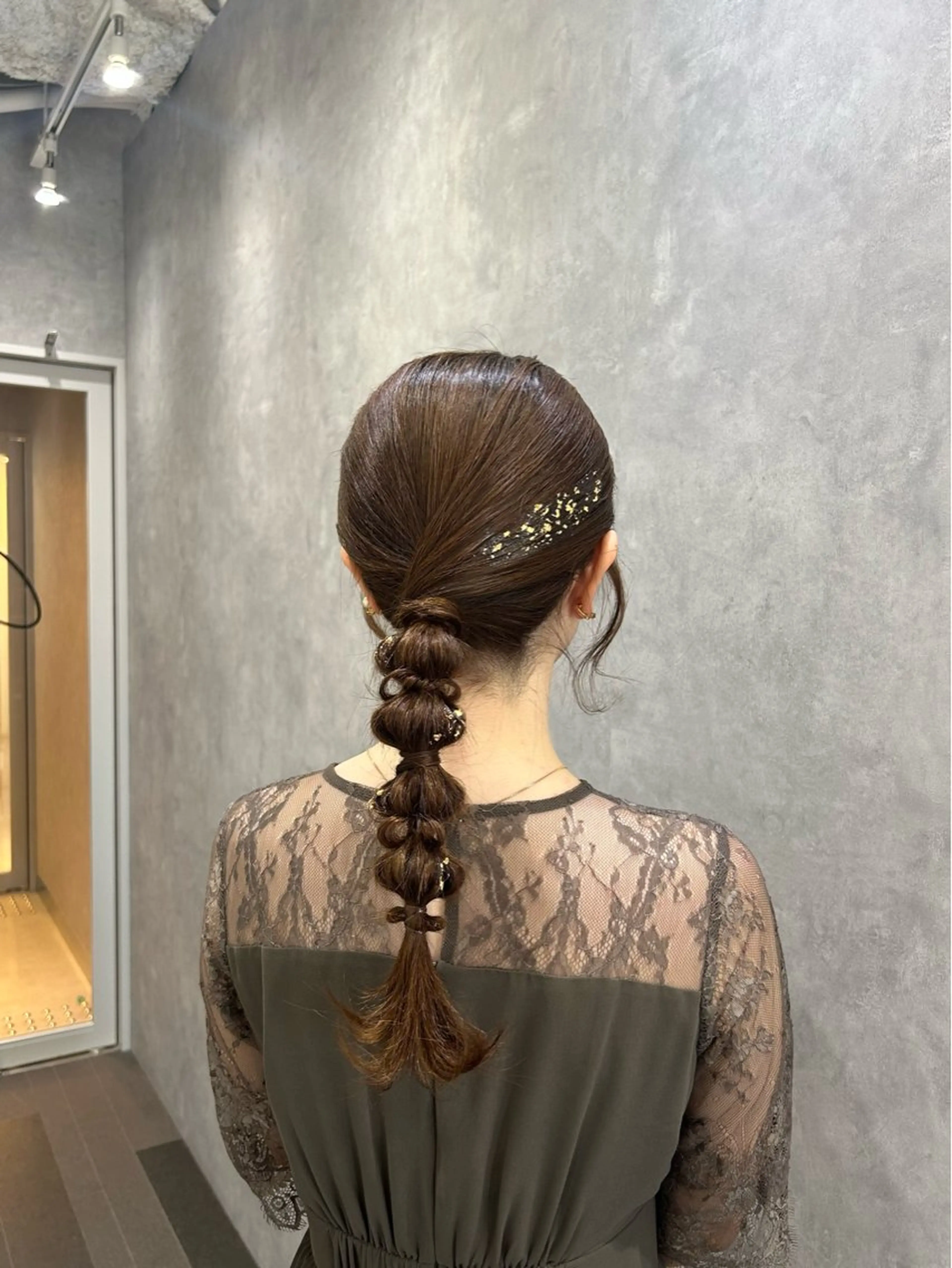 ヘアアレンジ 森下 ゆきなのヘアスタイル