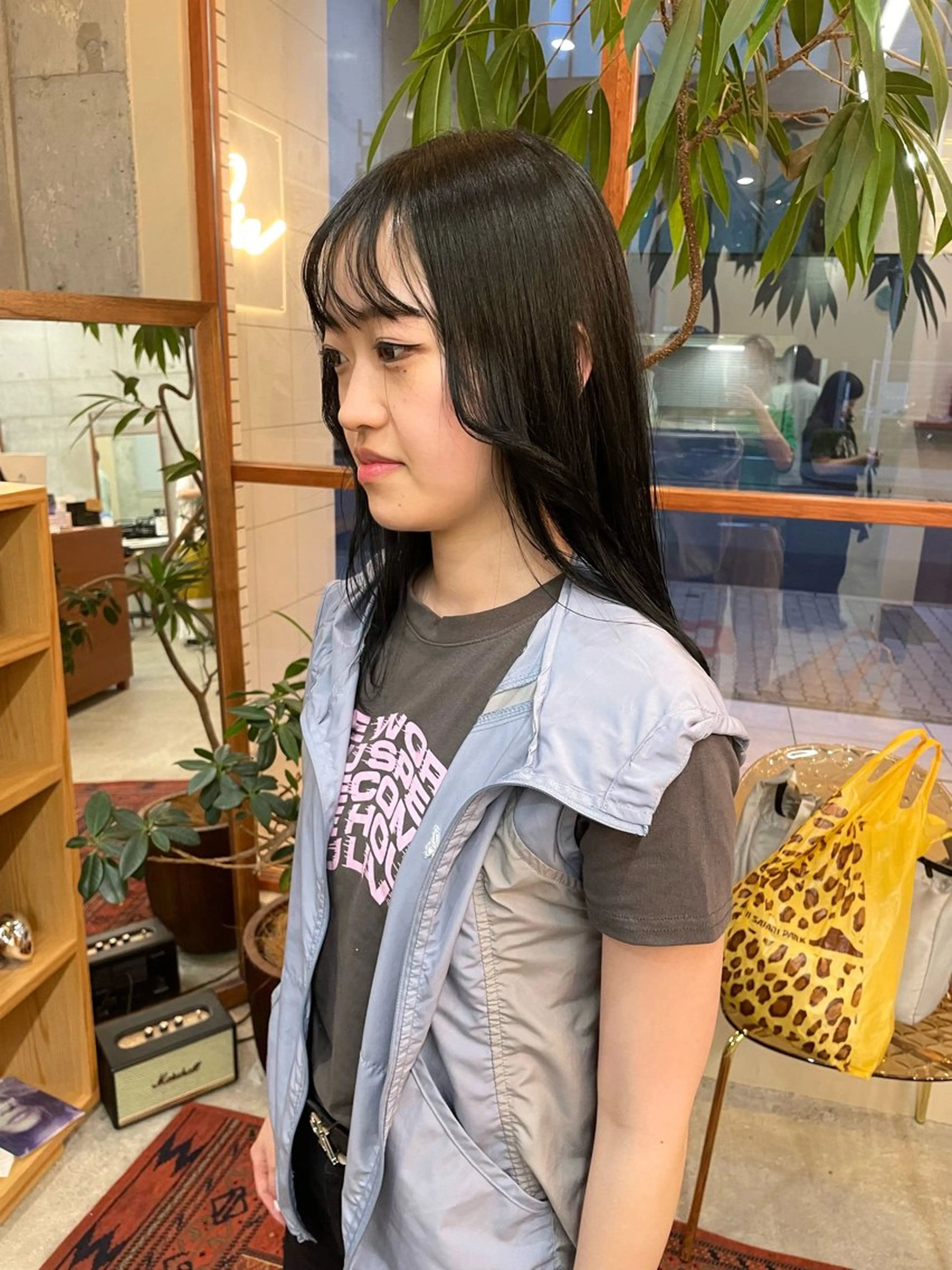 ロング カリン/ カット・ブリーチのヘアスタイル