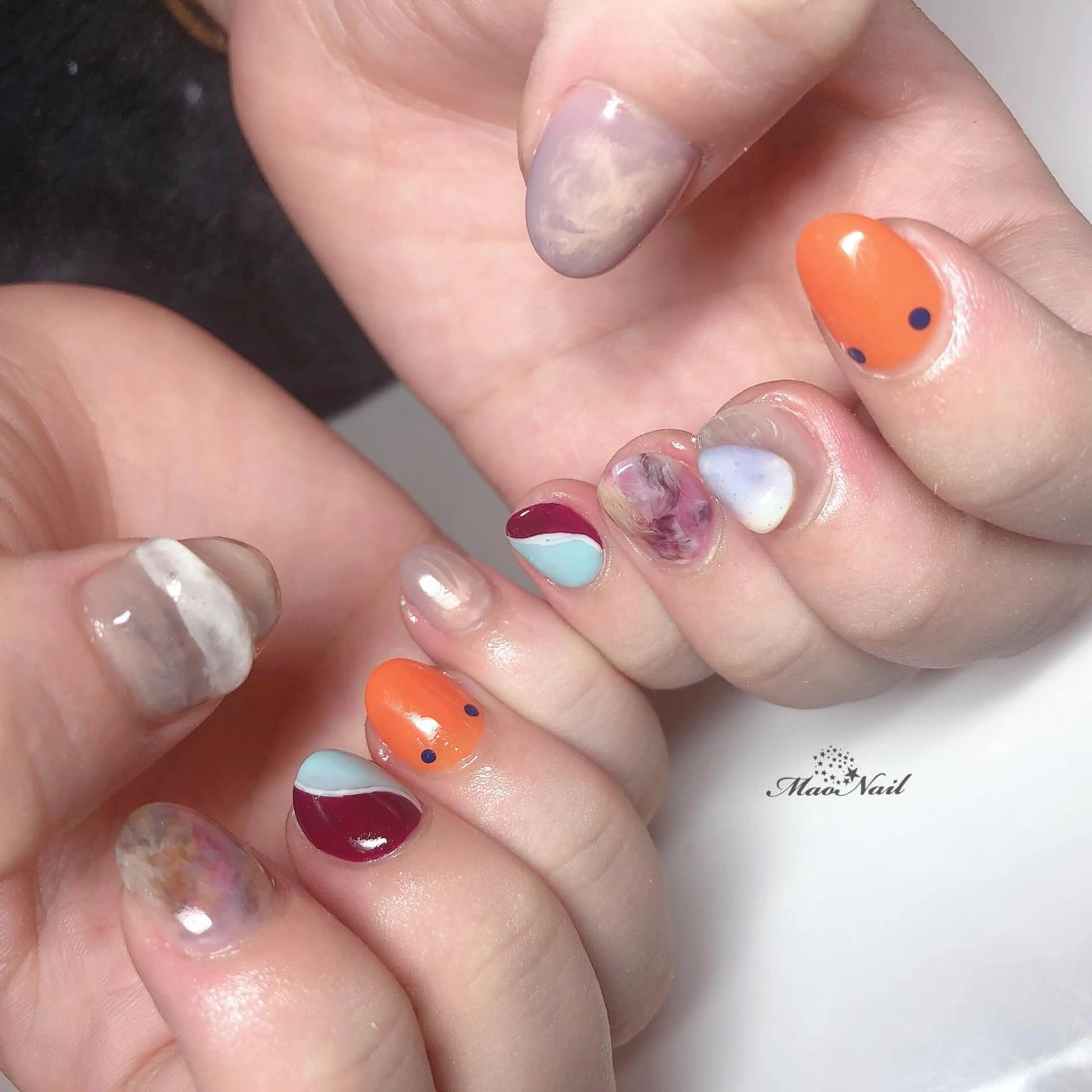 ネイル ハンドネイル mao nailのネイルデザイン