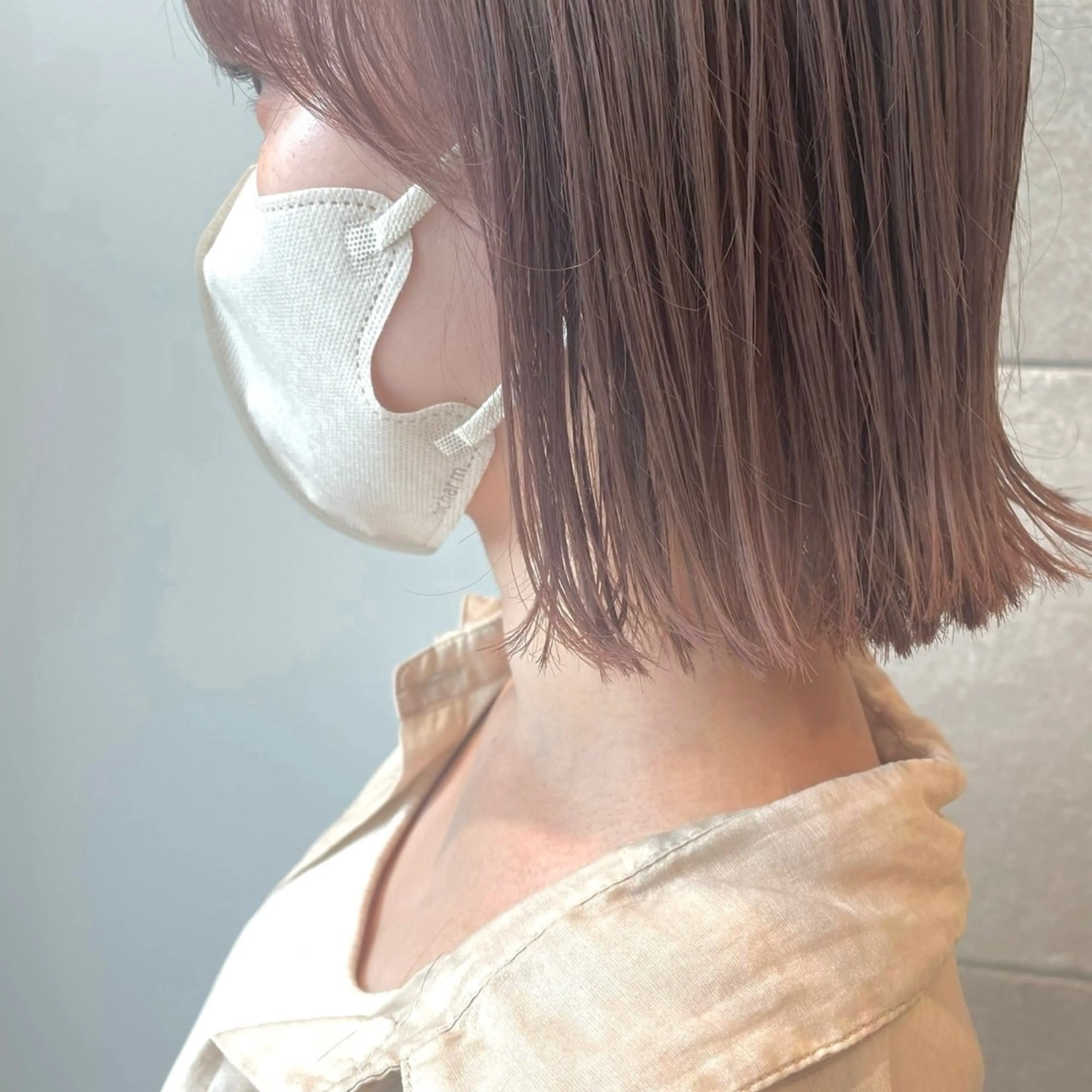 ショート カラー 🌈コテ巻き風パーマ LOHASせいな🌈のヘアスタイル