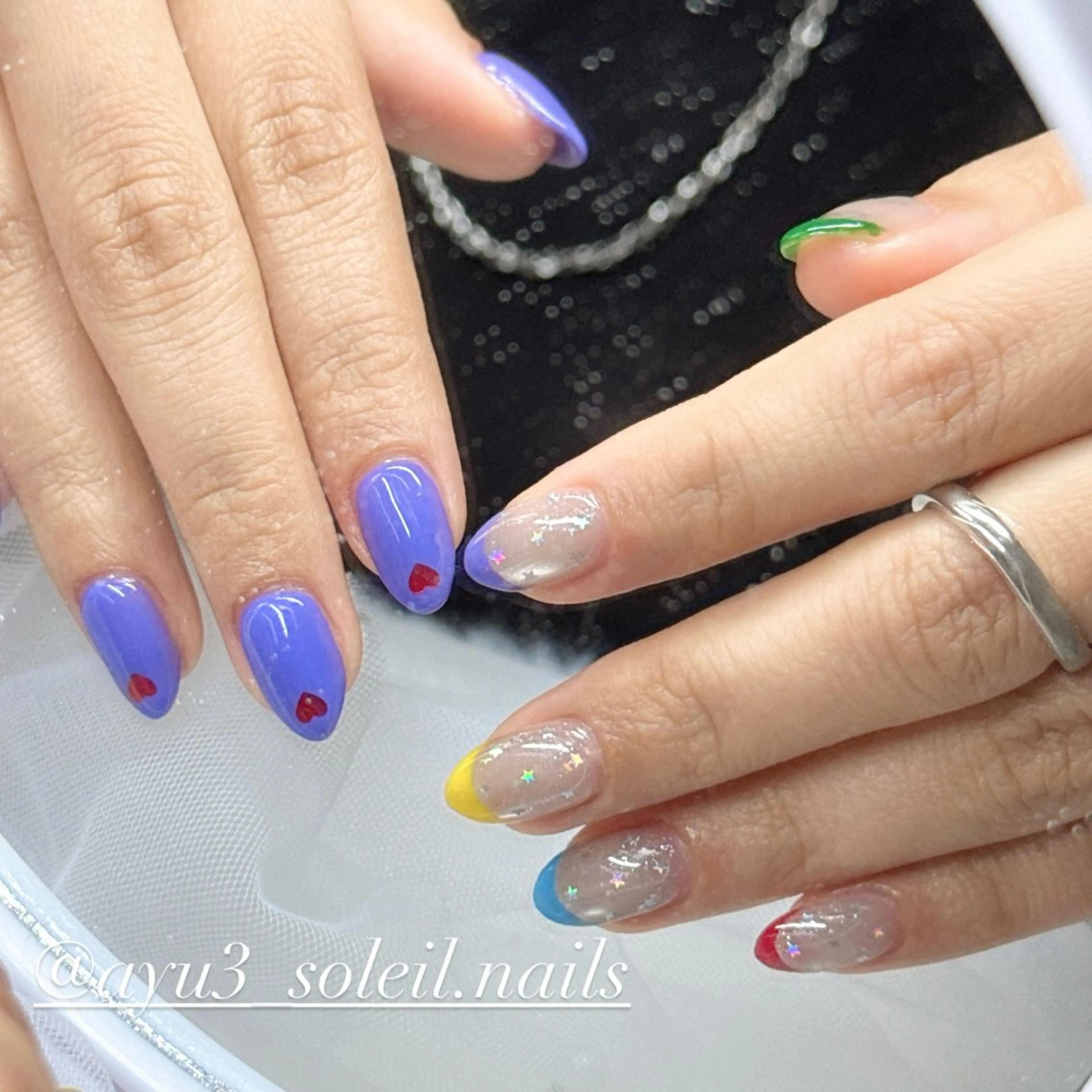 ネイル ハンドネイル 大橋 歩美のネイルデザイン