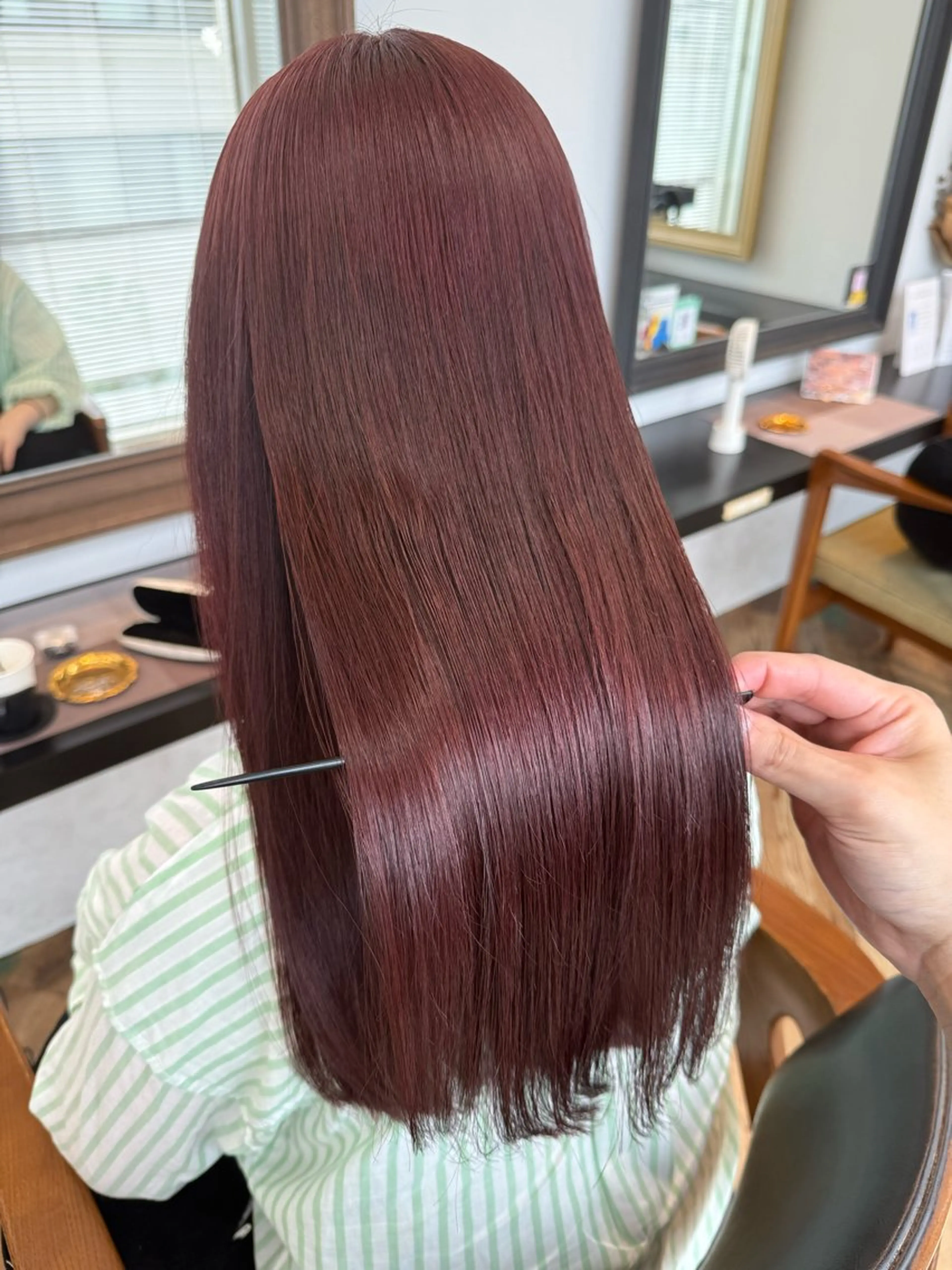 ロング カラー カット ヘアカラー 吉川 慶斗のヘアスタイル