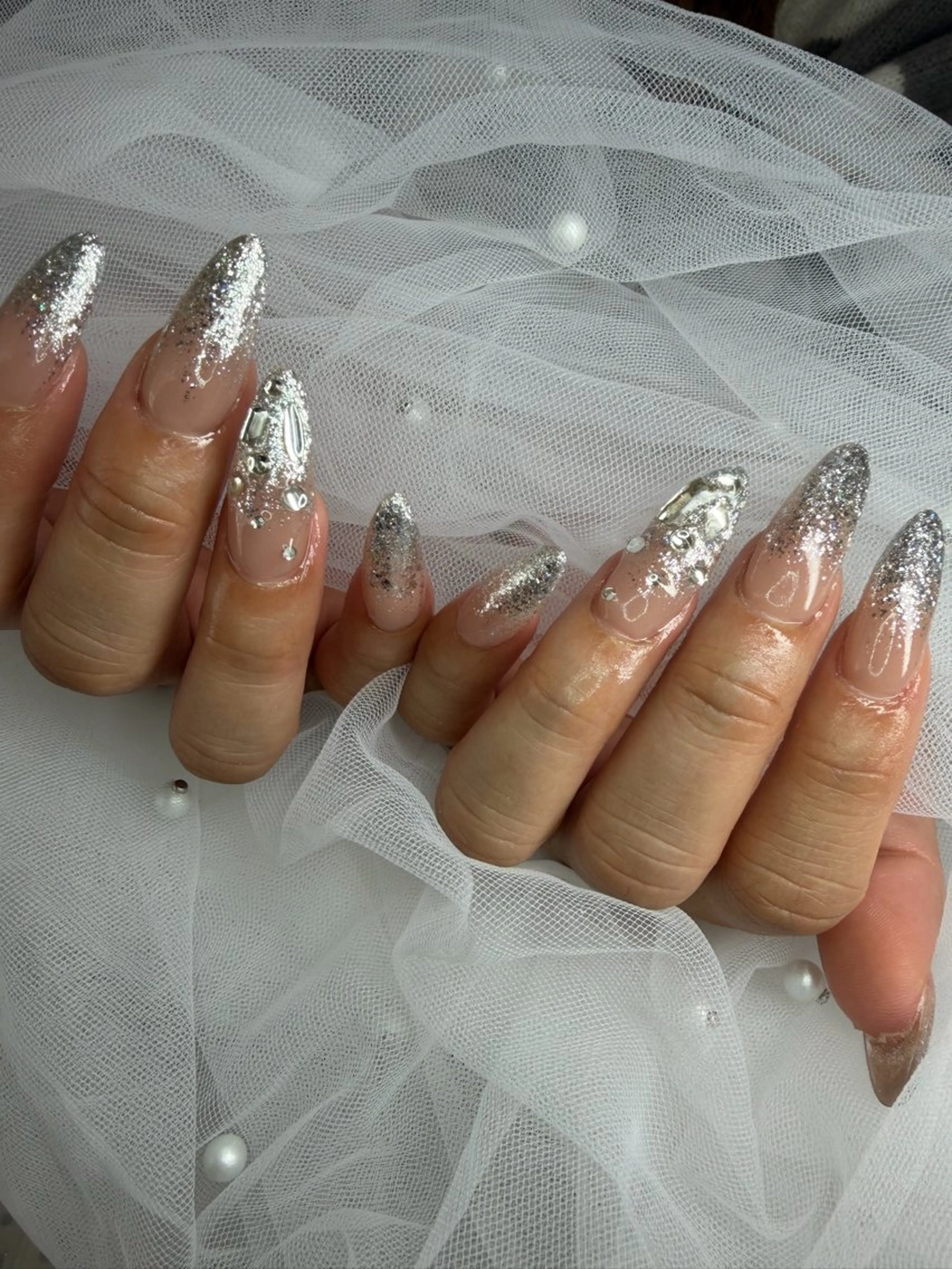 セミロング ハンドネイル Nailsalon PiPiのネイルデザイン