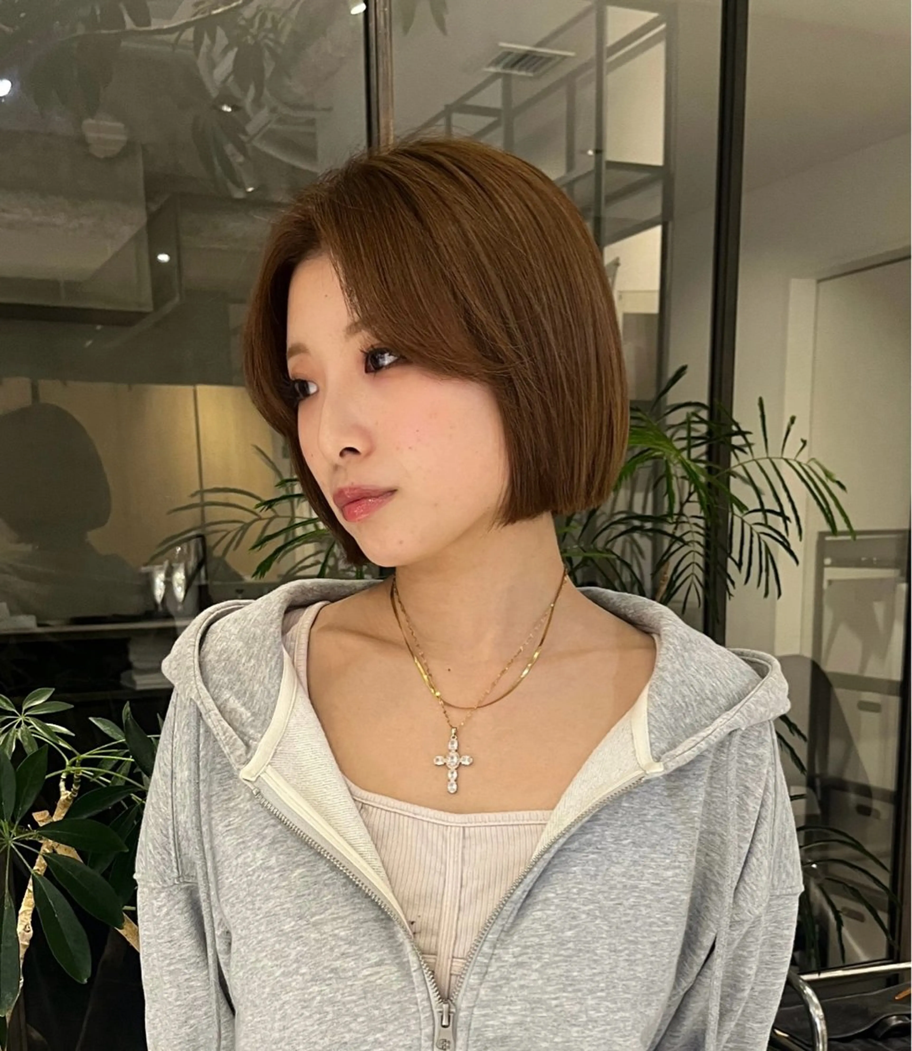 ショート morita yunaのヘアスタイル