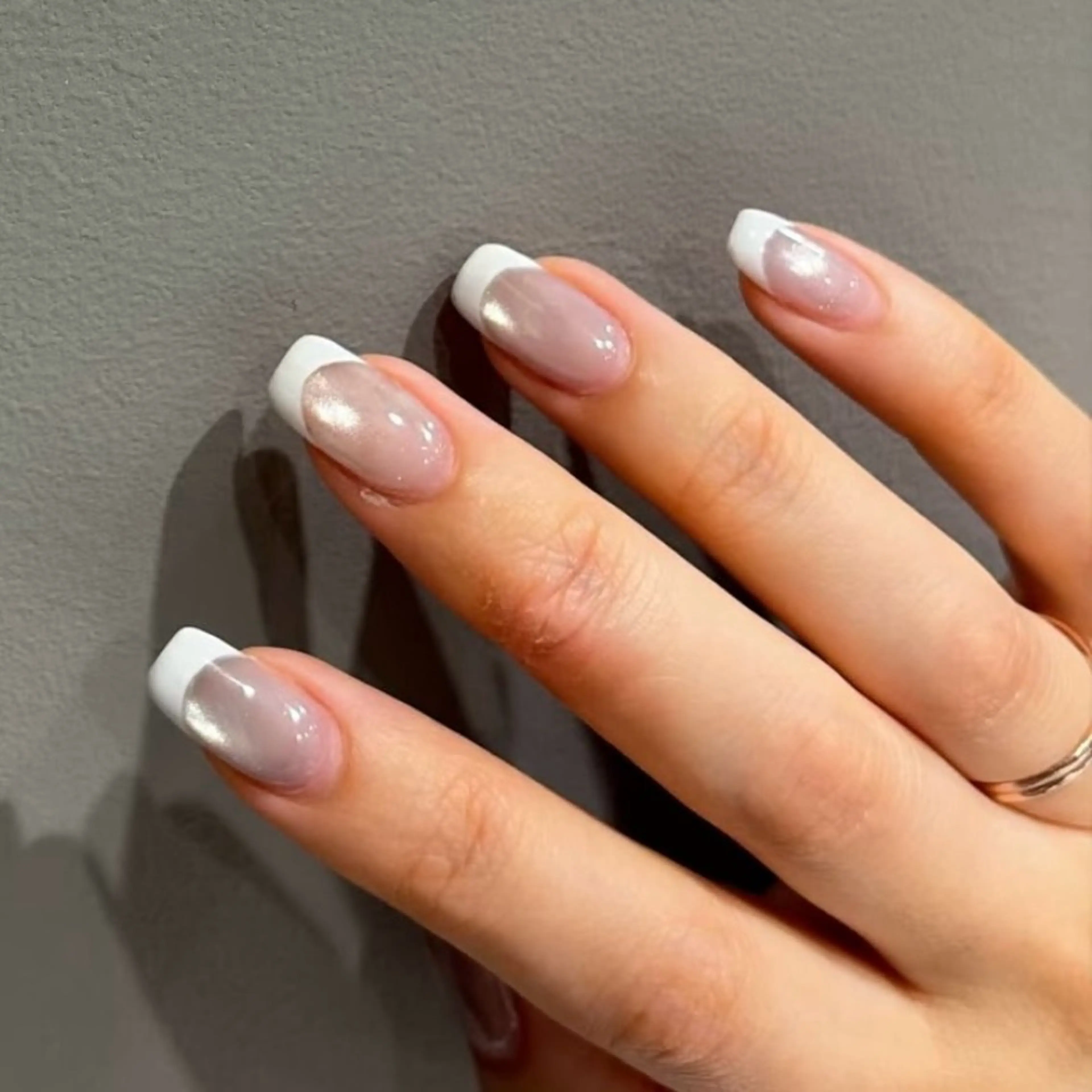 【オフあり】フレンチネイル💅🏼🫧の写真
