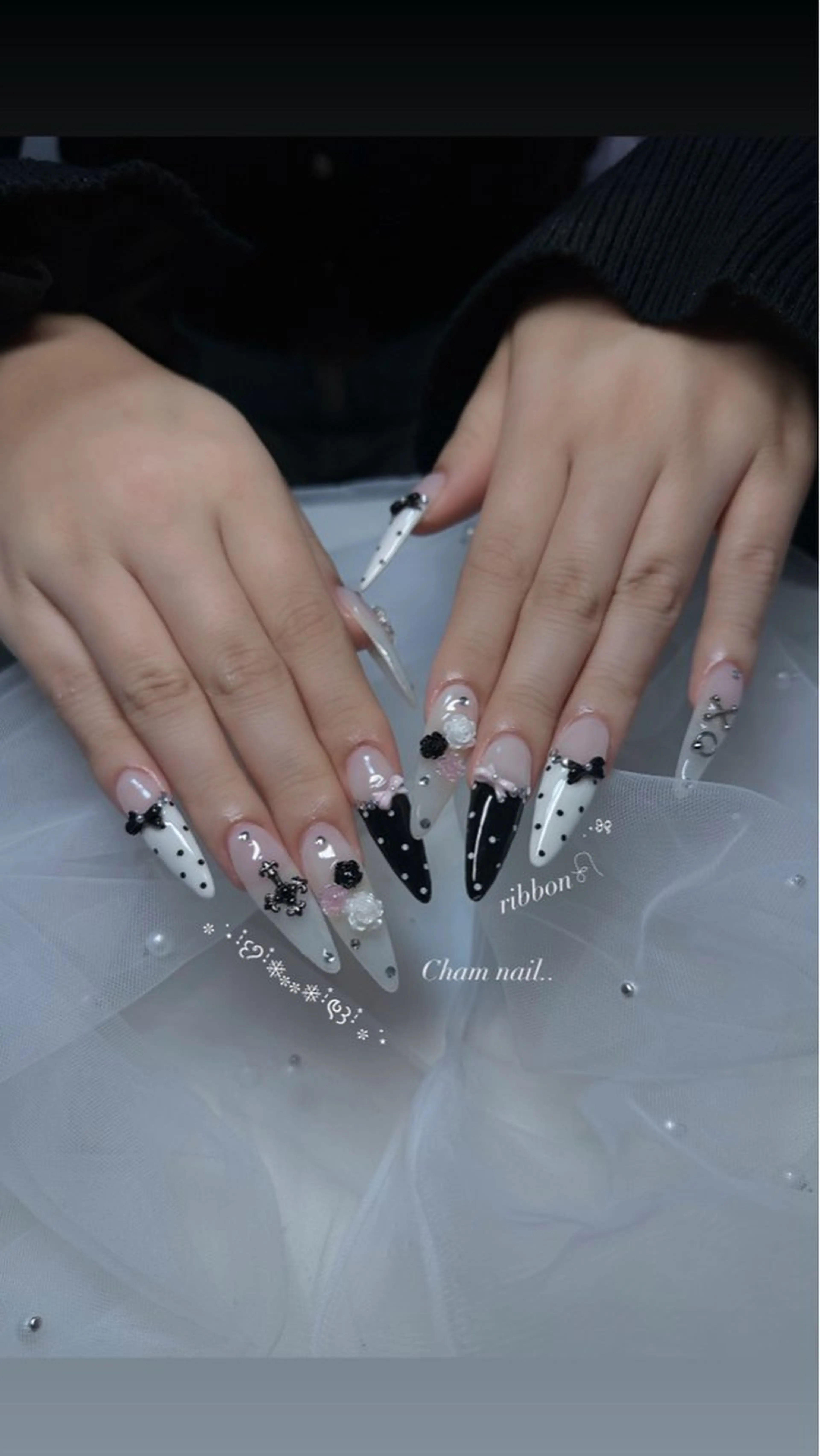 ネイル ハンドネイル Cham Haruneのネイルデザイン