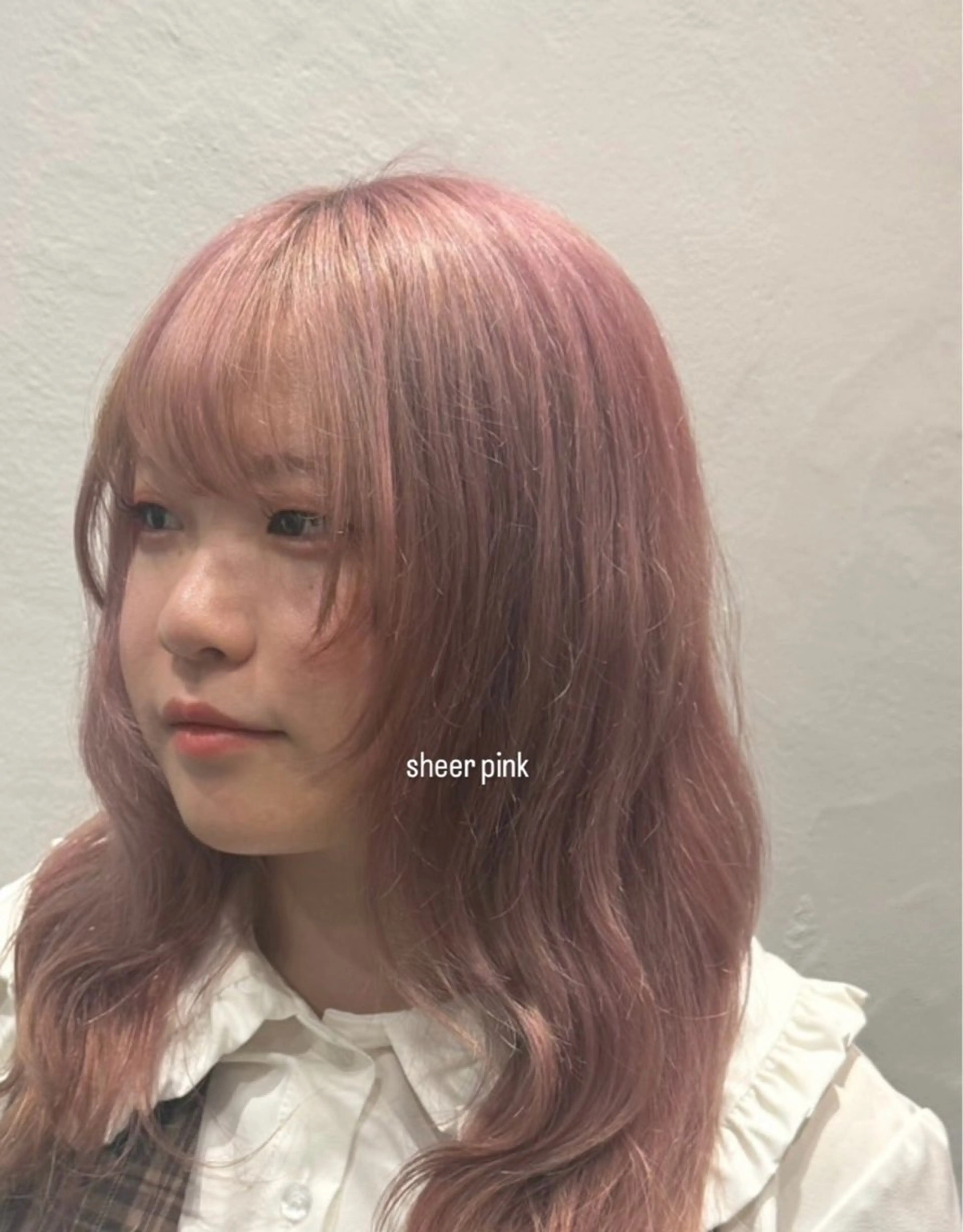 カラー 聖羅/ワンホンヘア /艶カラーのヘアスタイル