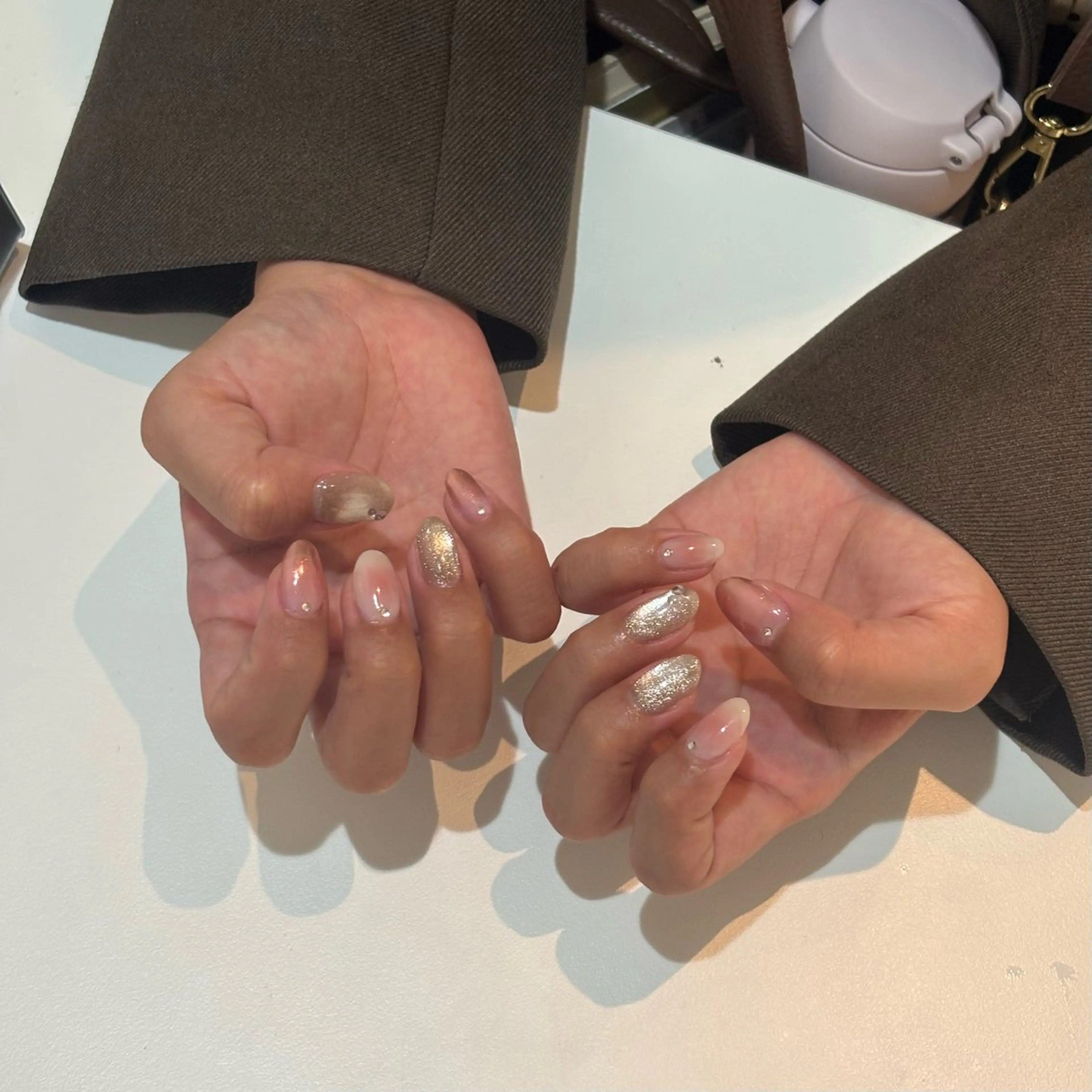 ネイル ハンドネイル nanami 𖤐のネイルデザイン