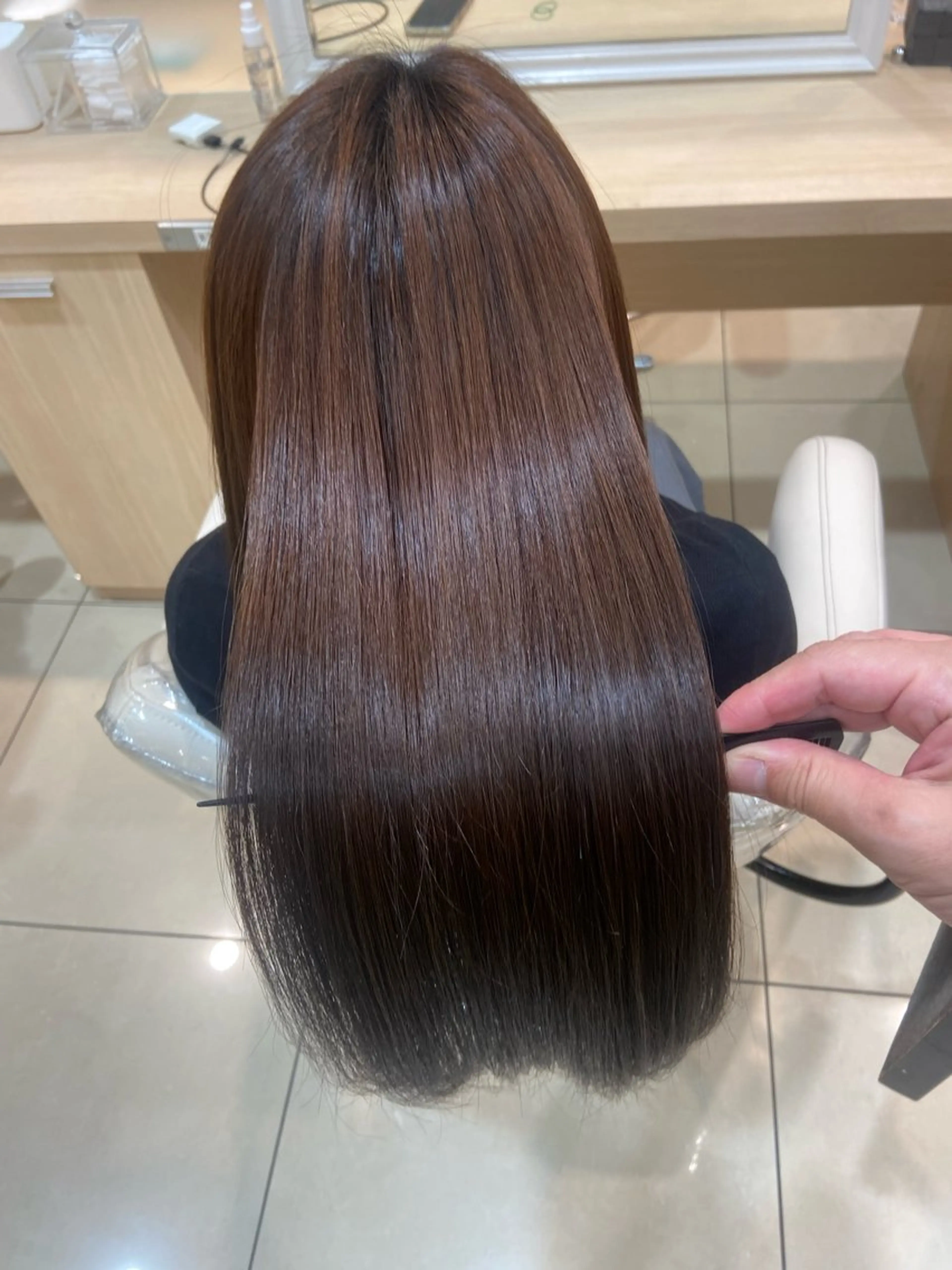 ロング カラー 透明感カラー 🌙Ash中目黒 坪内沙月🌙のヘアスタイル