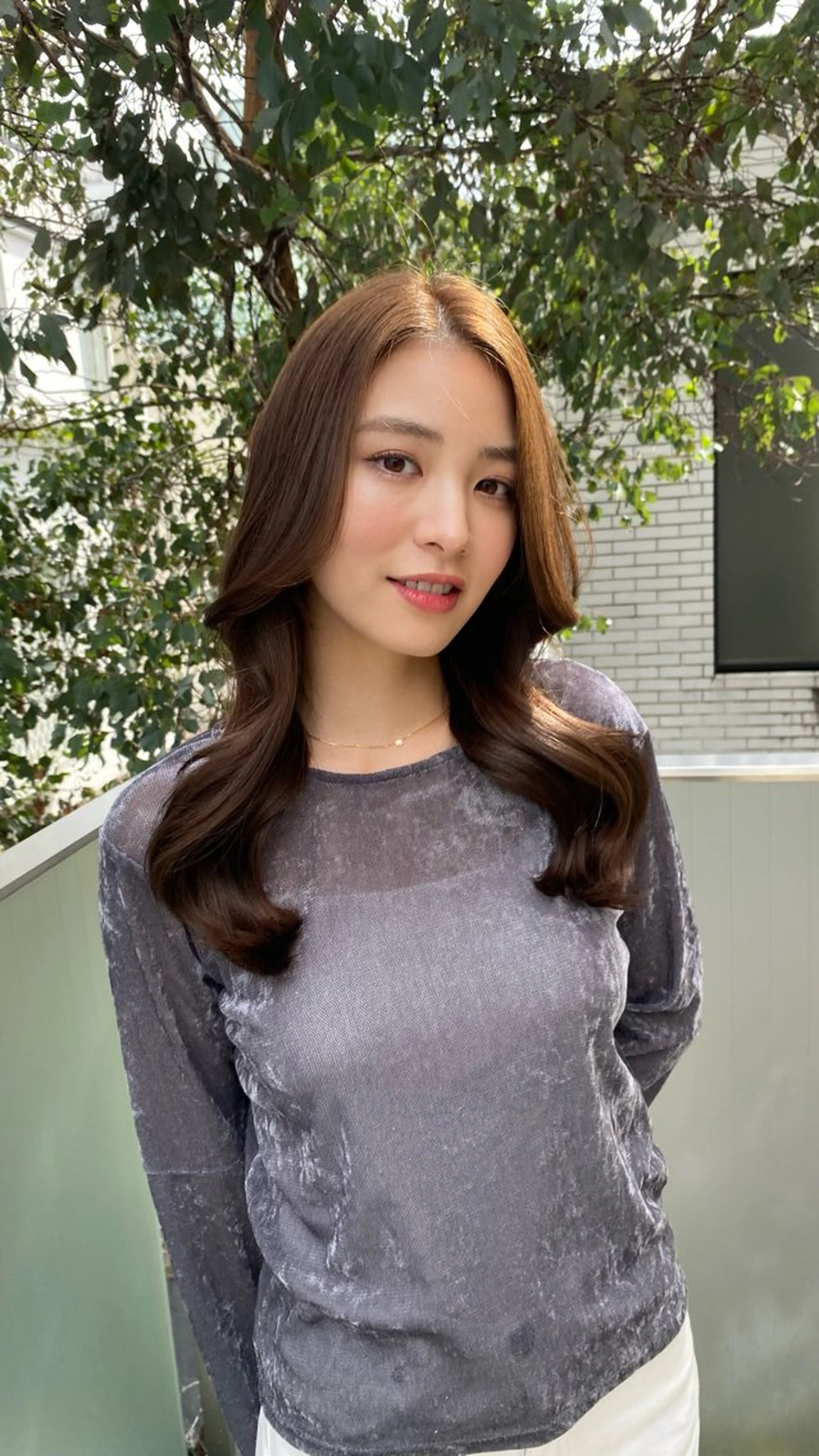 ロング ボブ／レイヤーモデル 募集中🫧ゆい🌼のヘアスタイル