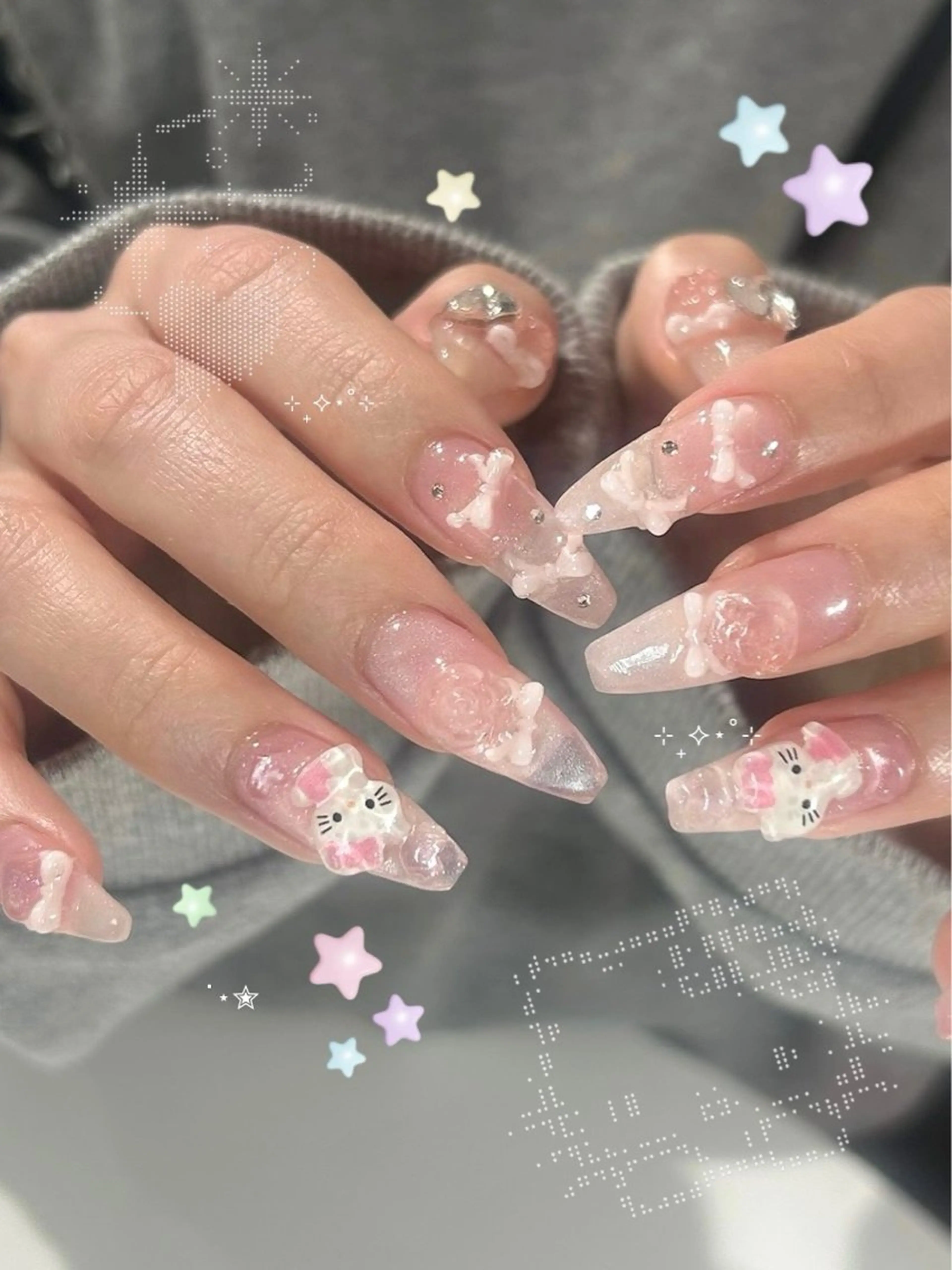 ネイル ハンドネイル émure. パラジェル認定サロンのネイルデザイン