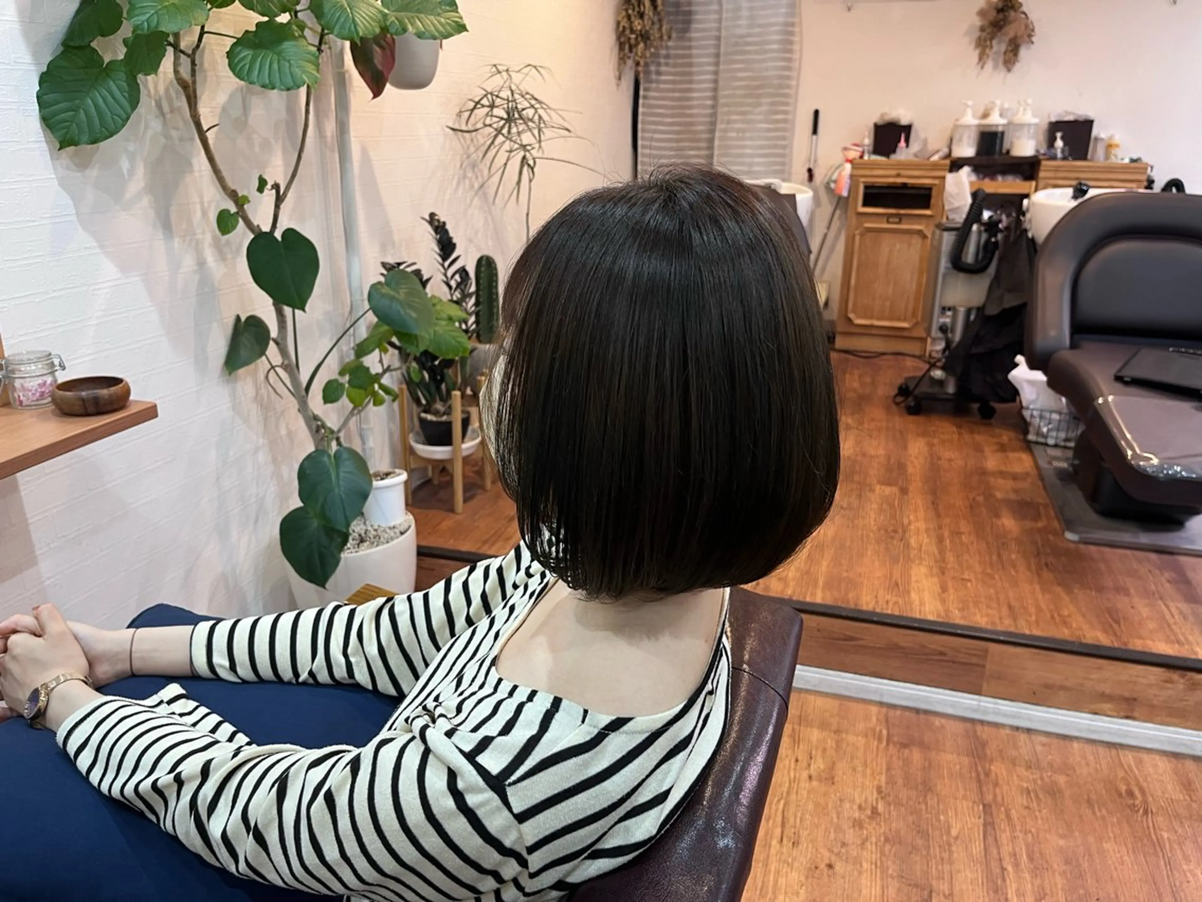 ミディアム カラー 渡邉 佑典のヘアスタイル