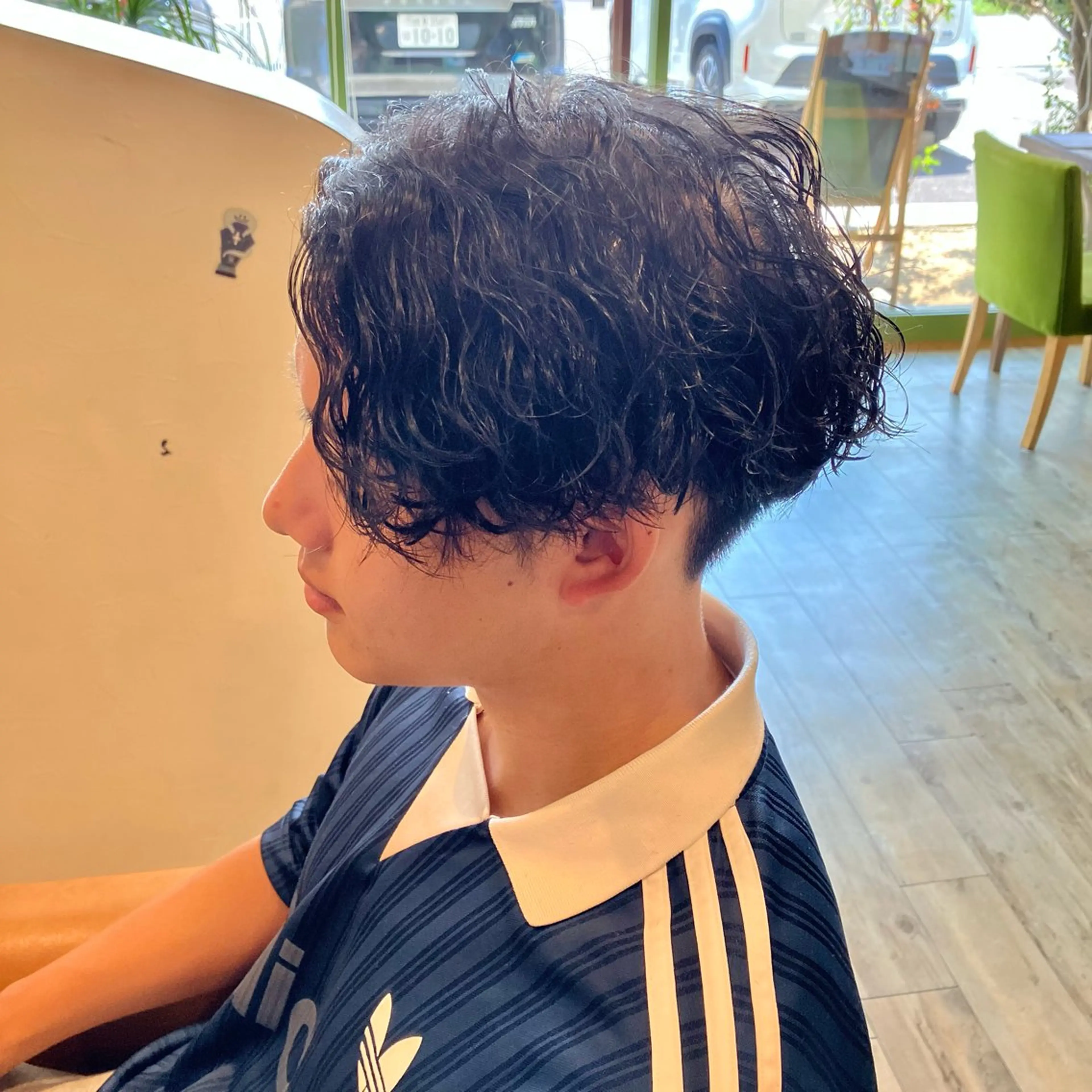 パーマ メンズ メンズパーマ 波巻きパーマ カット パーマ 森田 研司のヘアスタイル