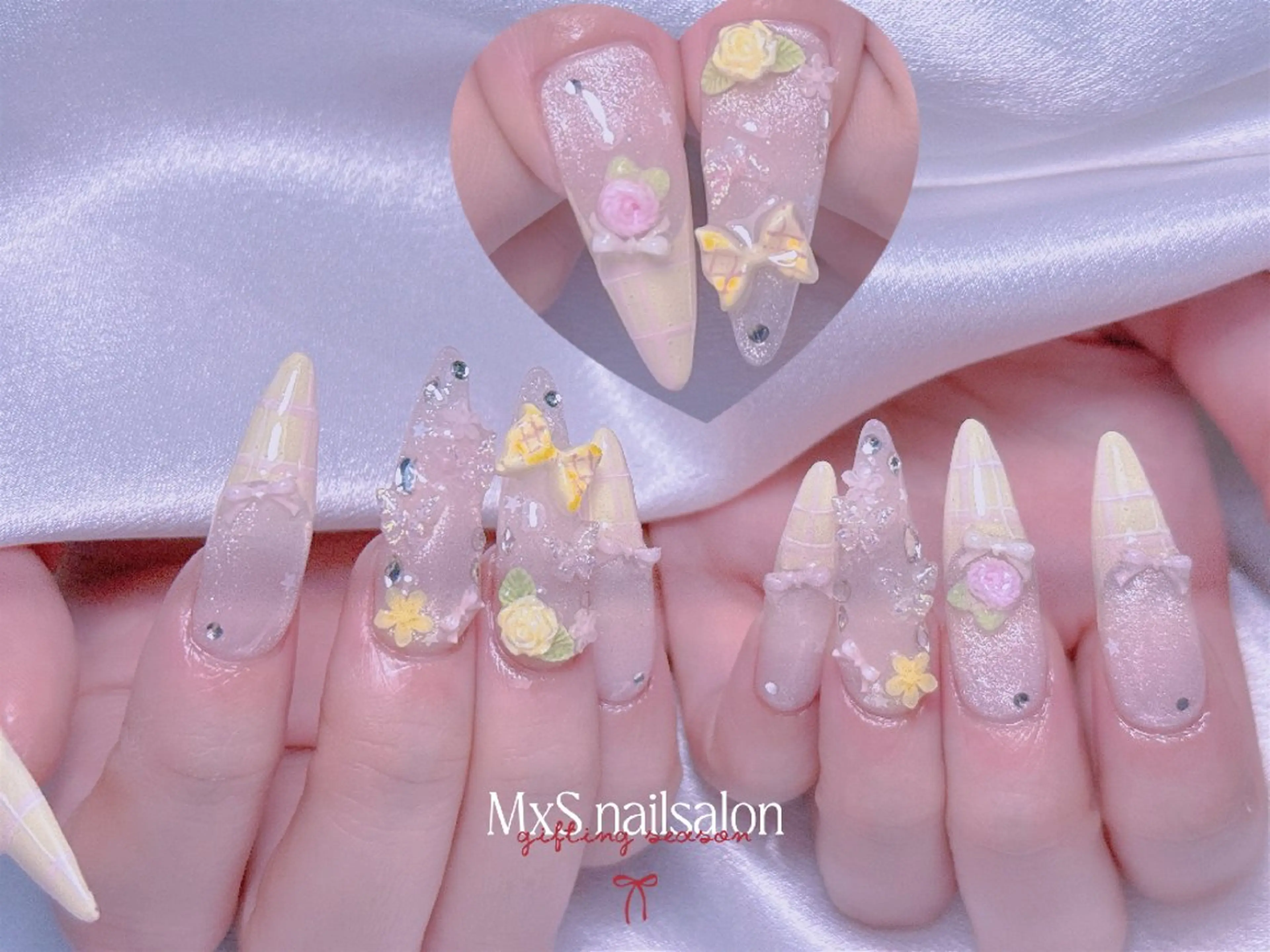 ネイル ハンドネイル ハンドケア MxS リィリィのネイルデザイン