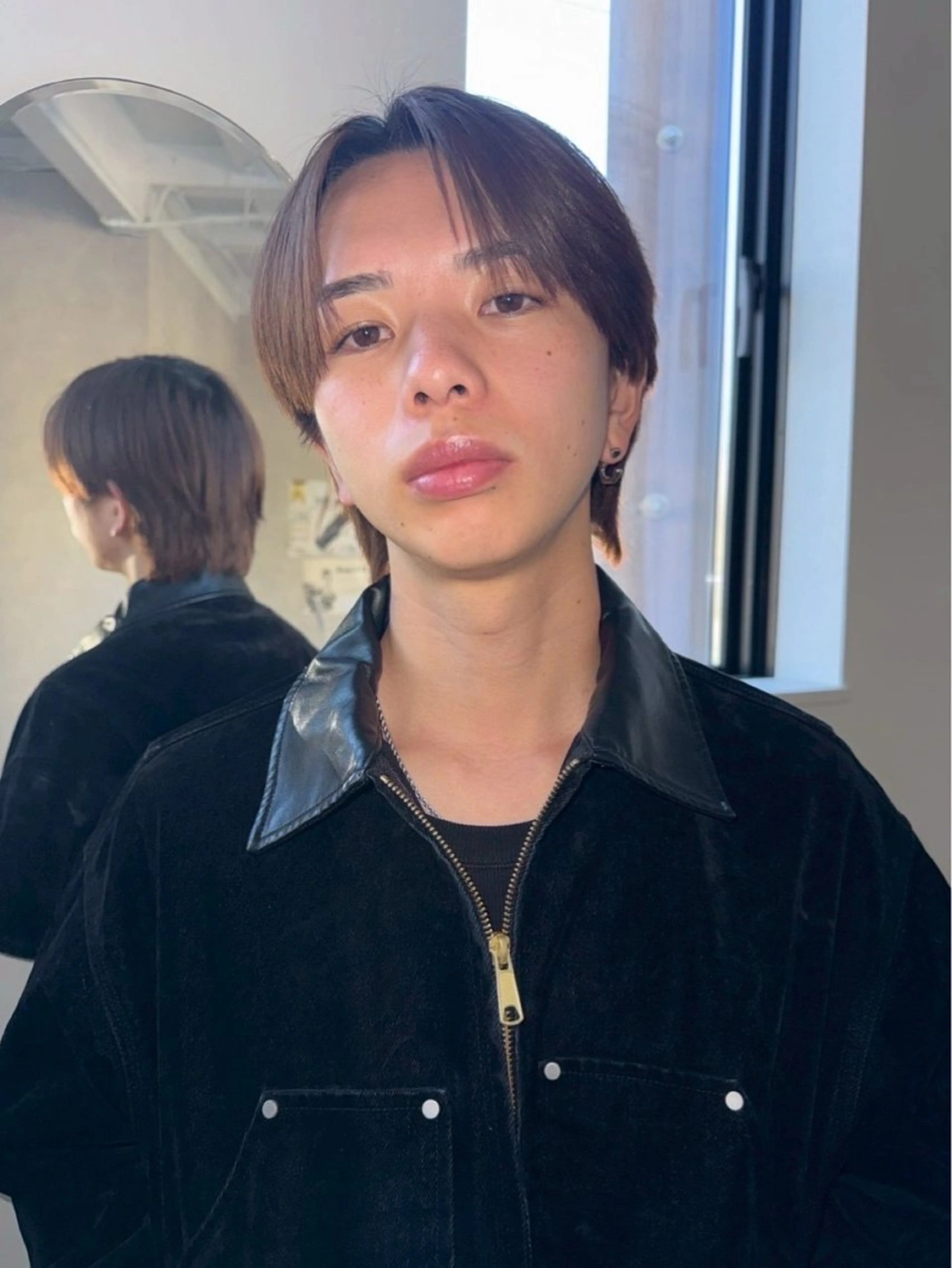 men's大人気👦🏻⭐️眉毛で垢抜け！眉毛Wax ×パーマで一気に印象change！の写真