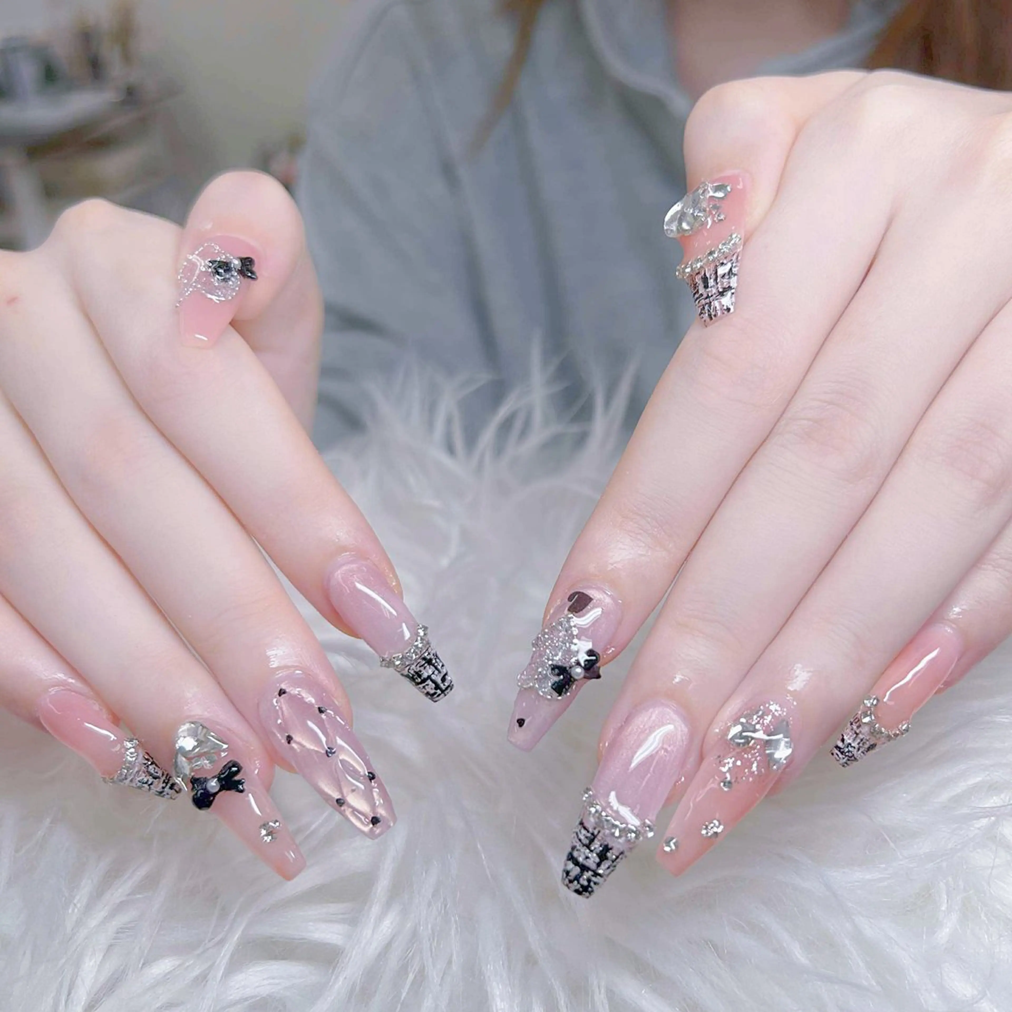 ネイル ハンドネイル ANH NAIL ゴテゴテ専門店💎のネイルデザイン