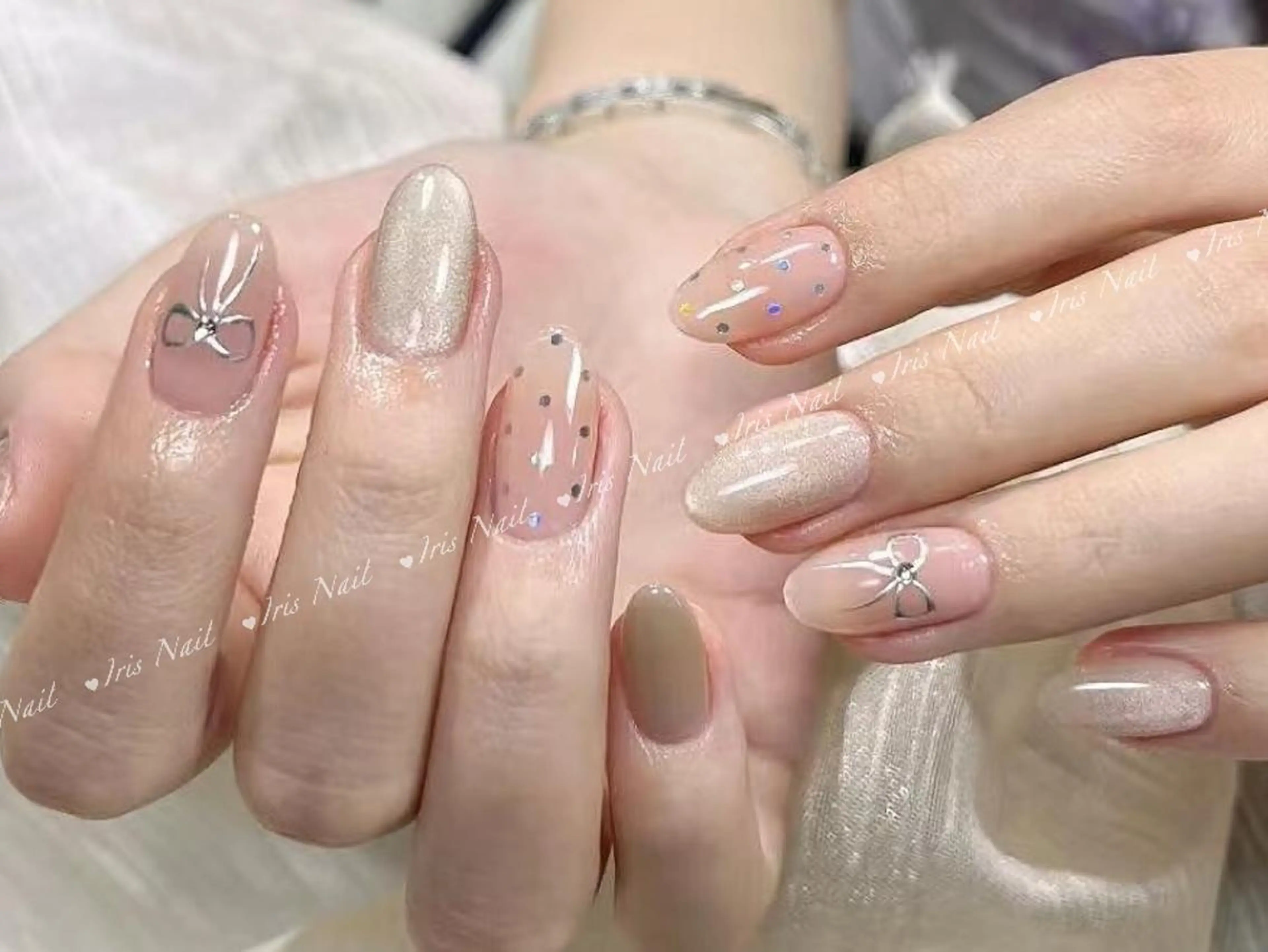 ネイル ハンドネイル ハンドケア 🍒IRIS Nail🌸のネイルデザイン