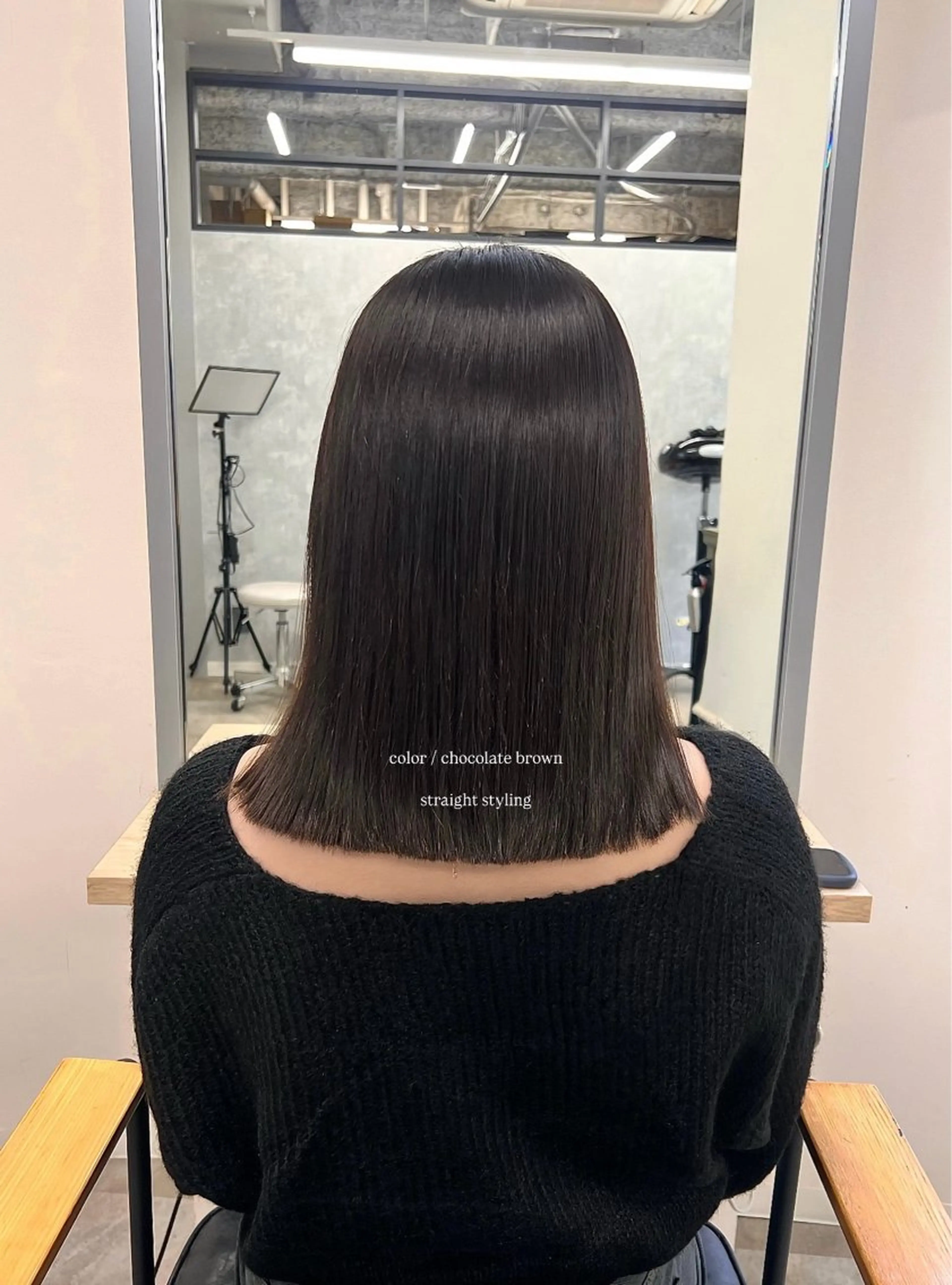 セミロング natsu/梅田 /透明感/艶髪のヘアスタイル