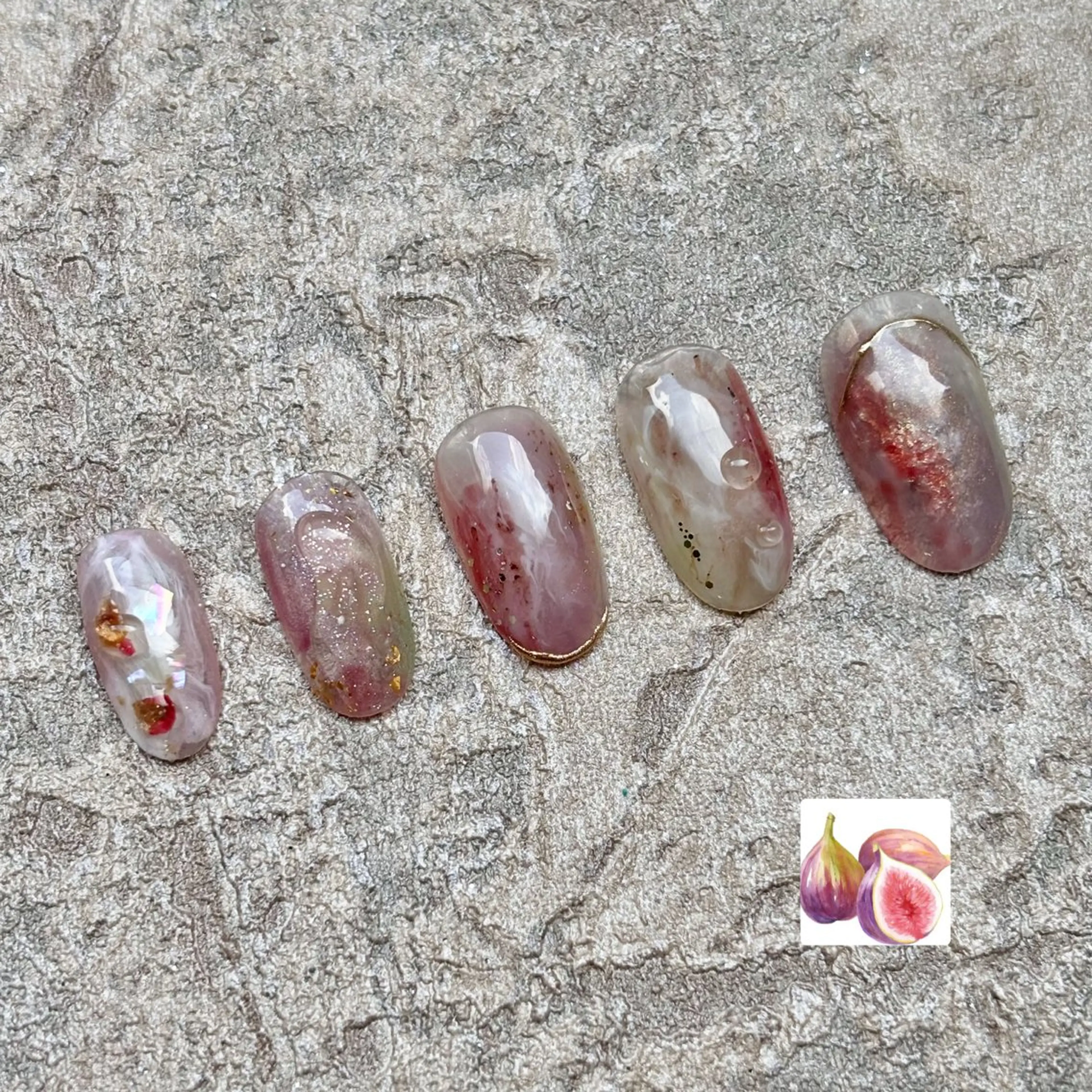 ネイル ハンドネイル ハンドケア ゆう .のネイルデザイン