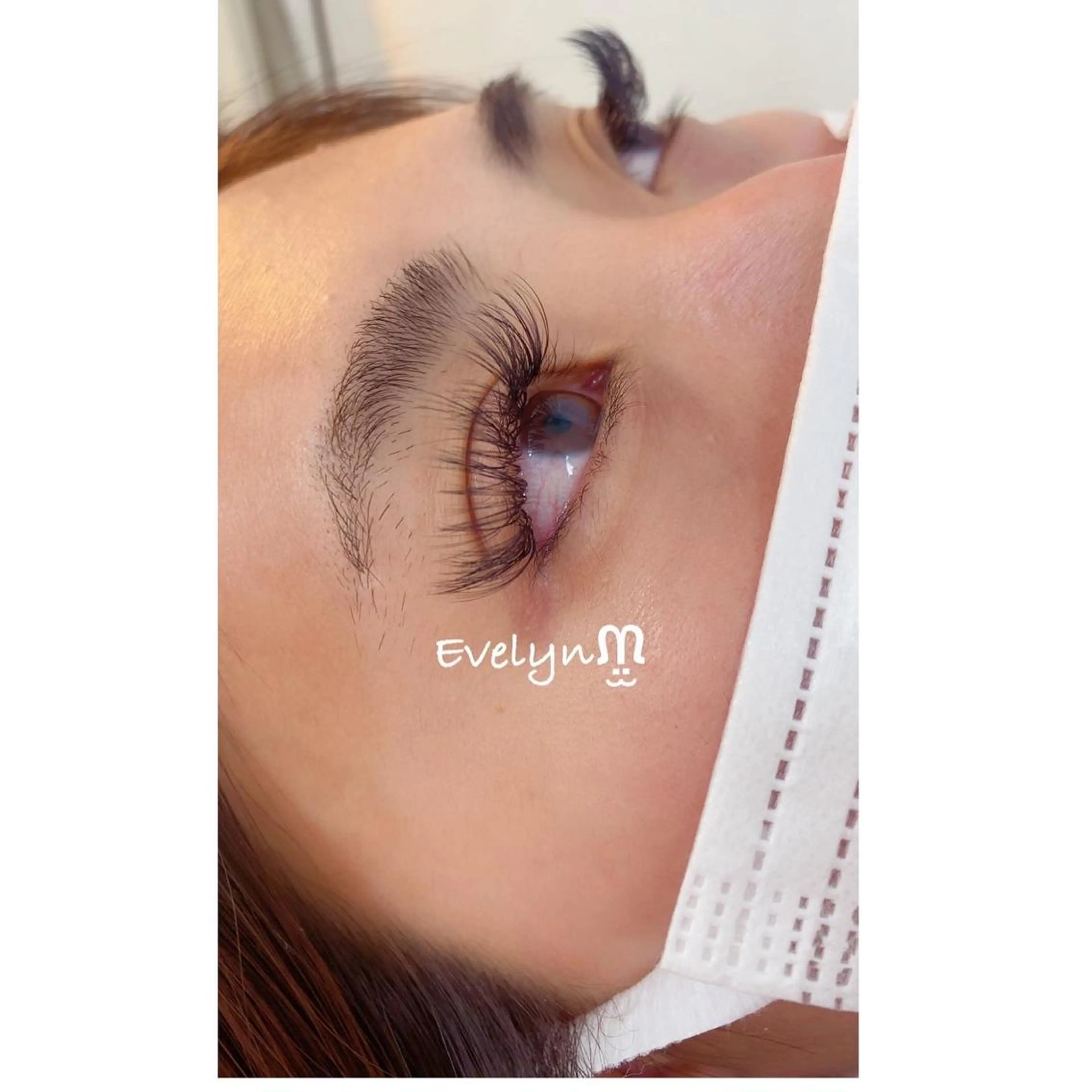 マツエク・マツパ 付け放題 フラットラッシュ ミンク セクシー Lily kUMIのマツエク・マツパデザイン