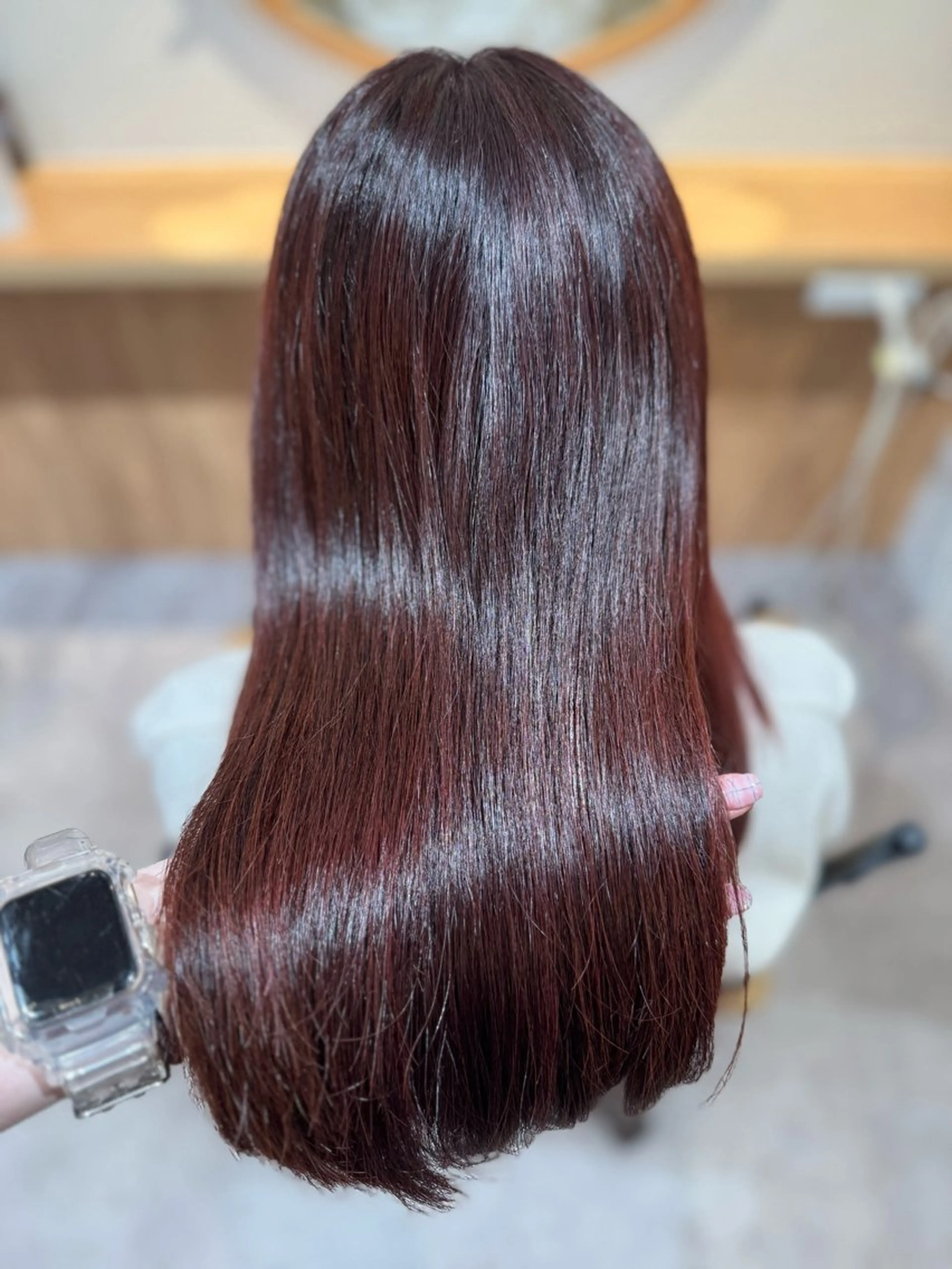 カラー 髪質改善ストレート Airi🪽🫧のヘアスタイル