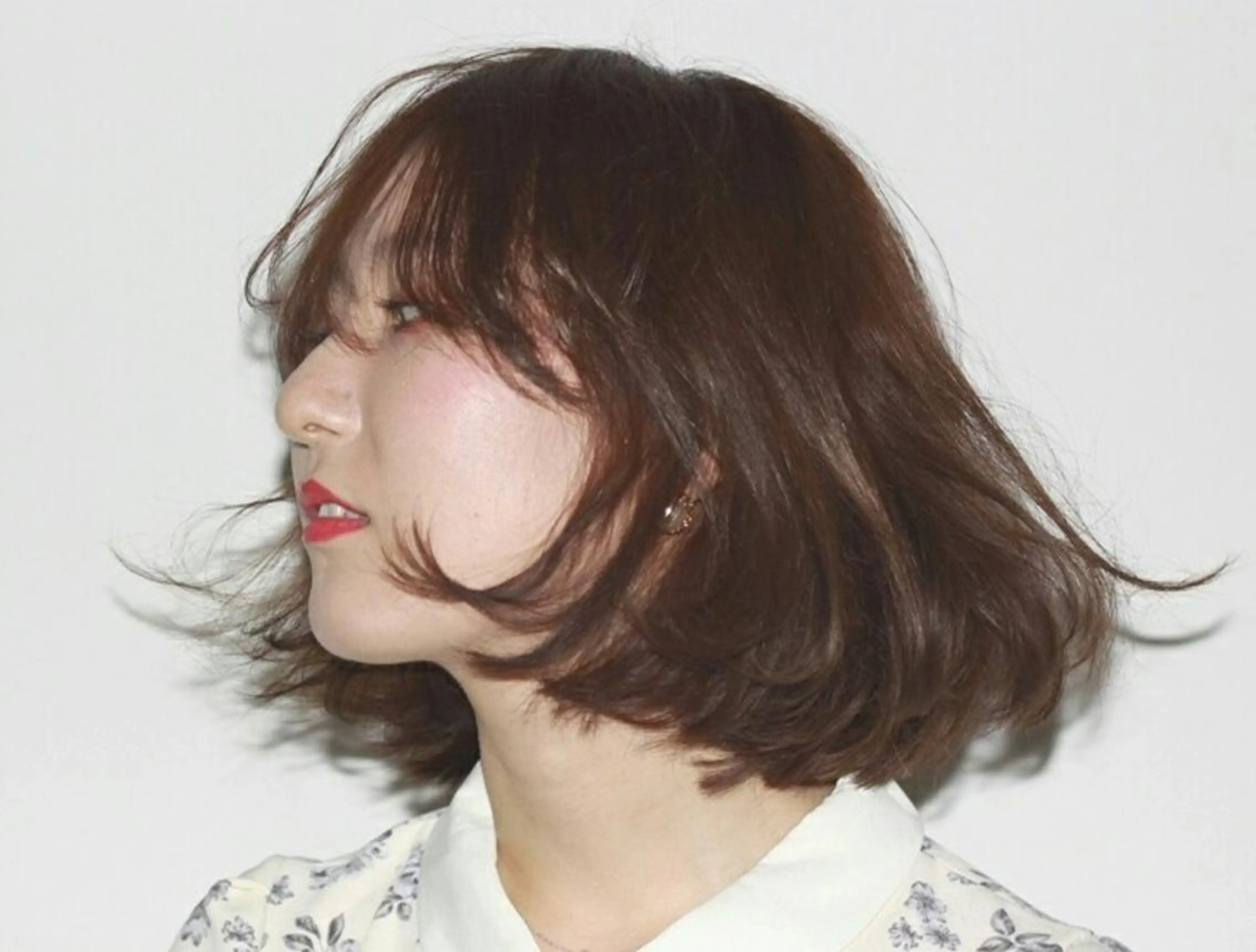 ショート ミディアム カラー パーマ ボブ 芝 幸大のヘアスタイル