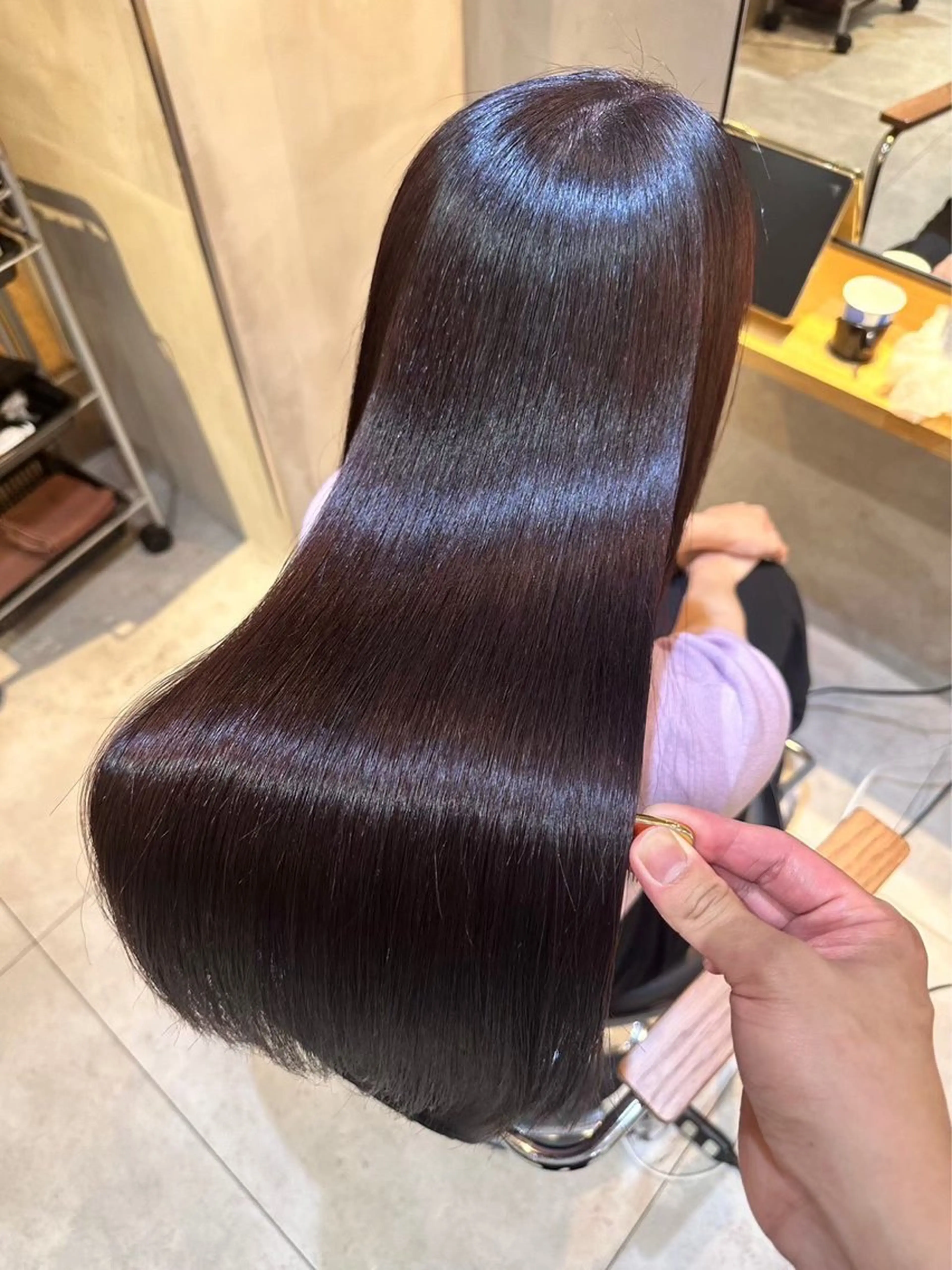 ロング カラー カット ヘアカラー トリートメント 🔹メンズ特化🔹 荻窪/YASUOKAのヘアスタイル