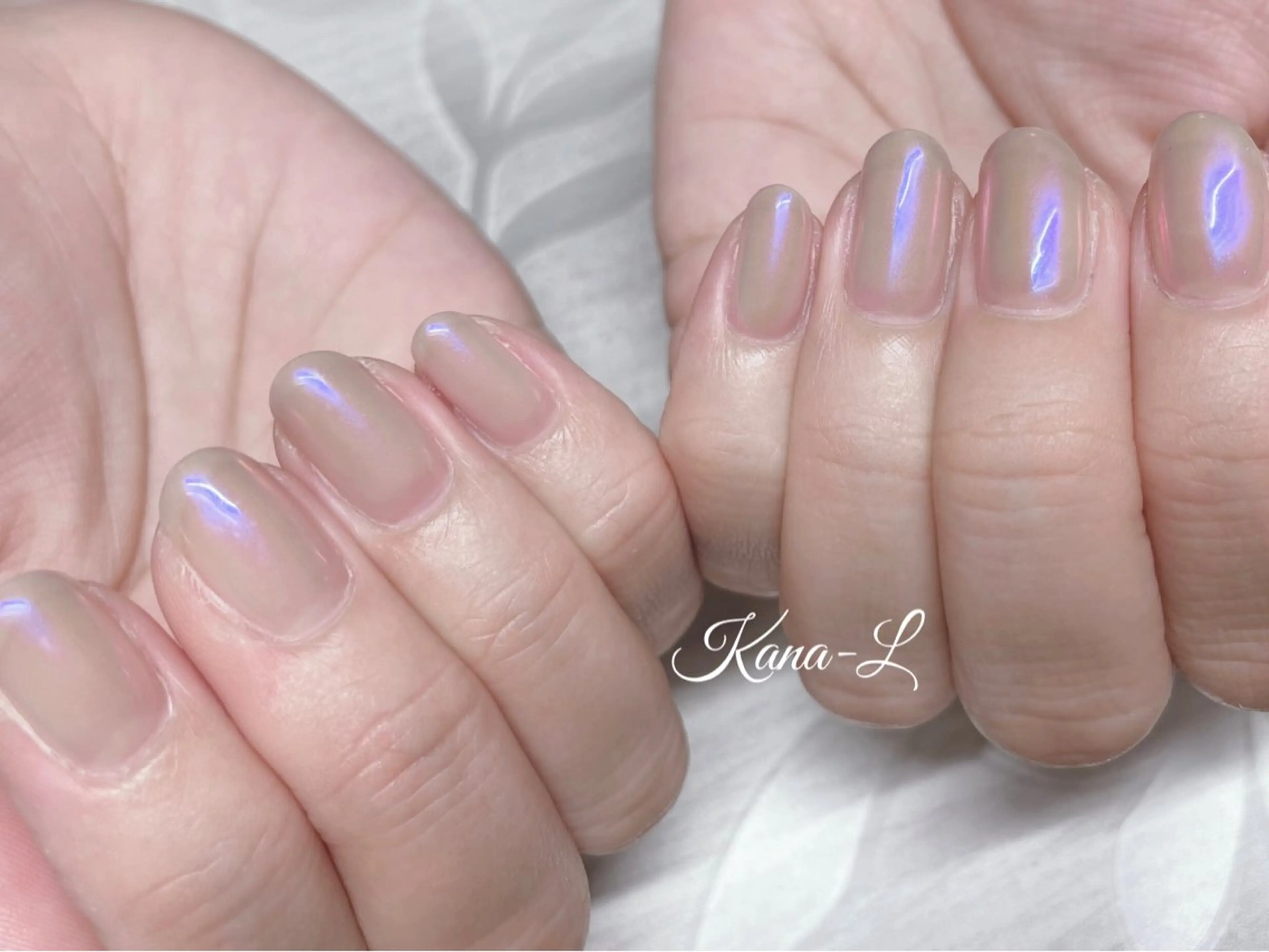 ネイル ジェルネイル 韓国ネイル パラジェル ワンホンネイル 芦辺 香奈のネイルデザイン