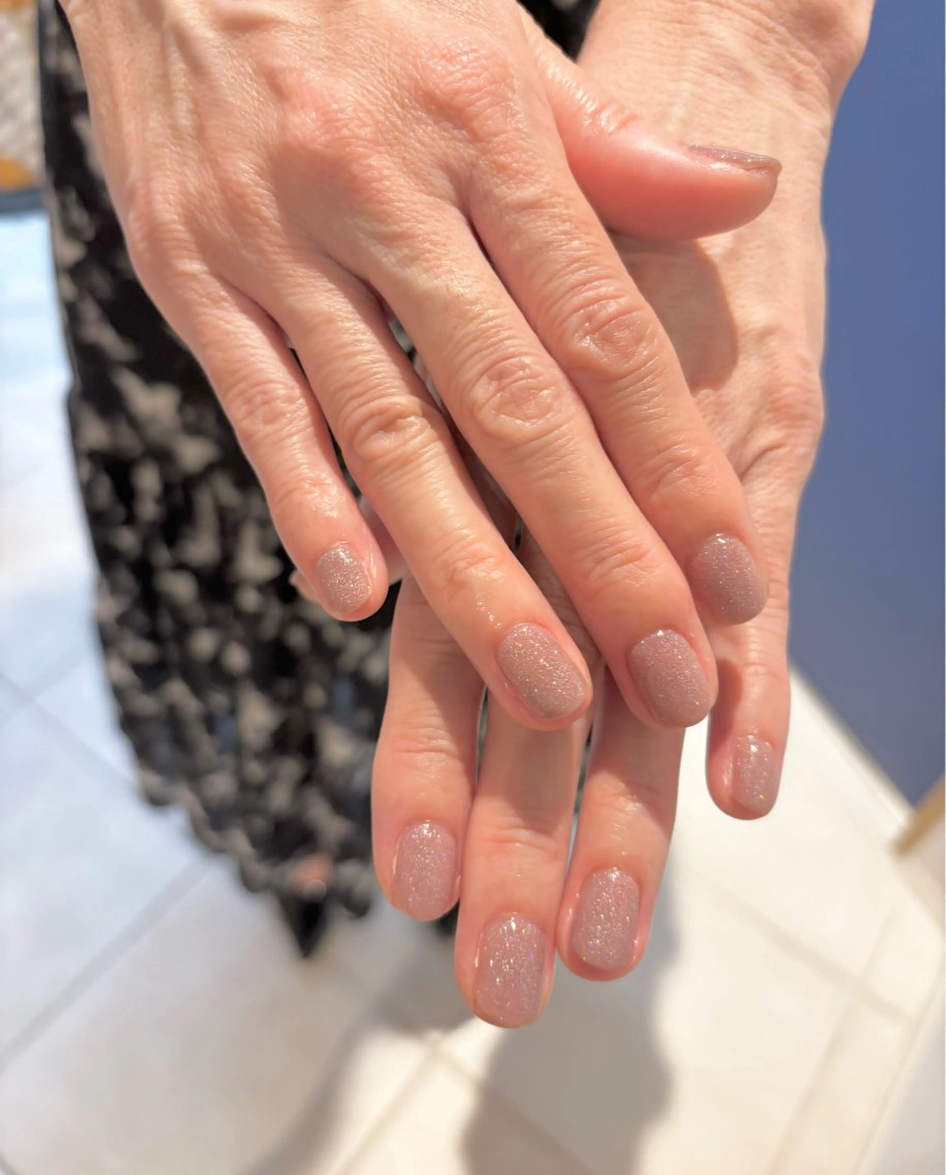 ネイル ラメ(グリッター) ピンク DEEokazaki ayaka.Tのネイルデザイン