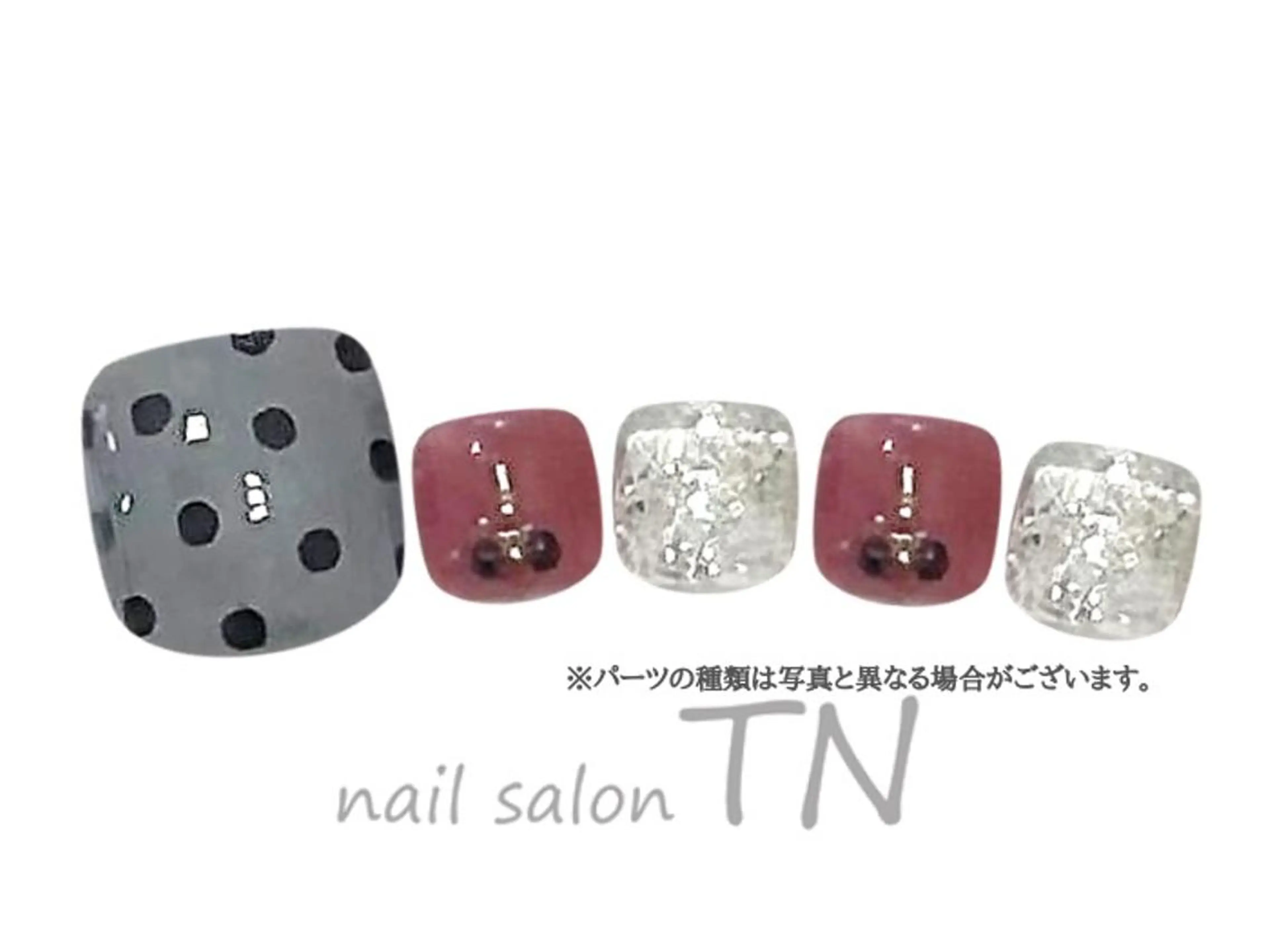 ネイル フットネイル 中島 実穂のネイルデザイン