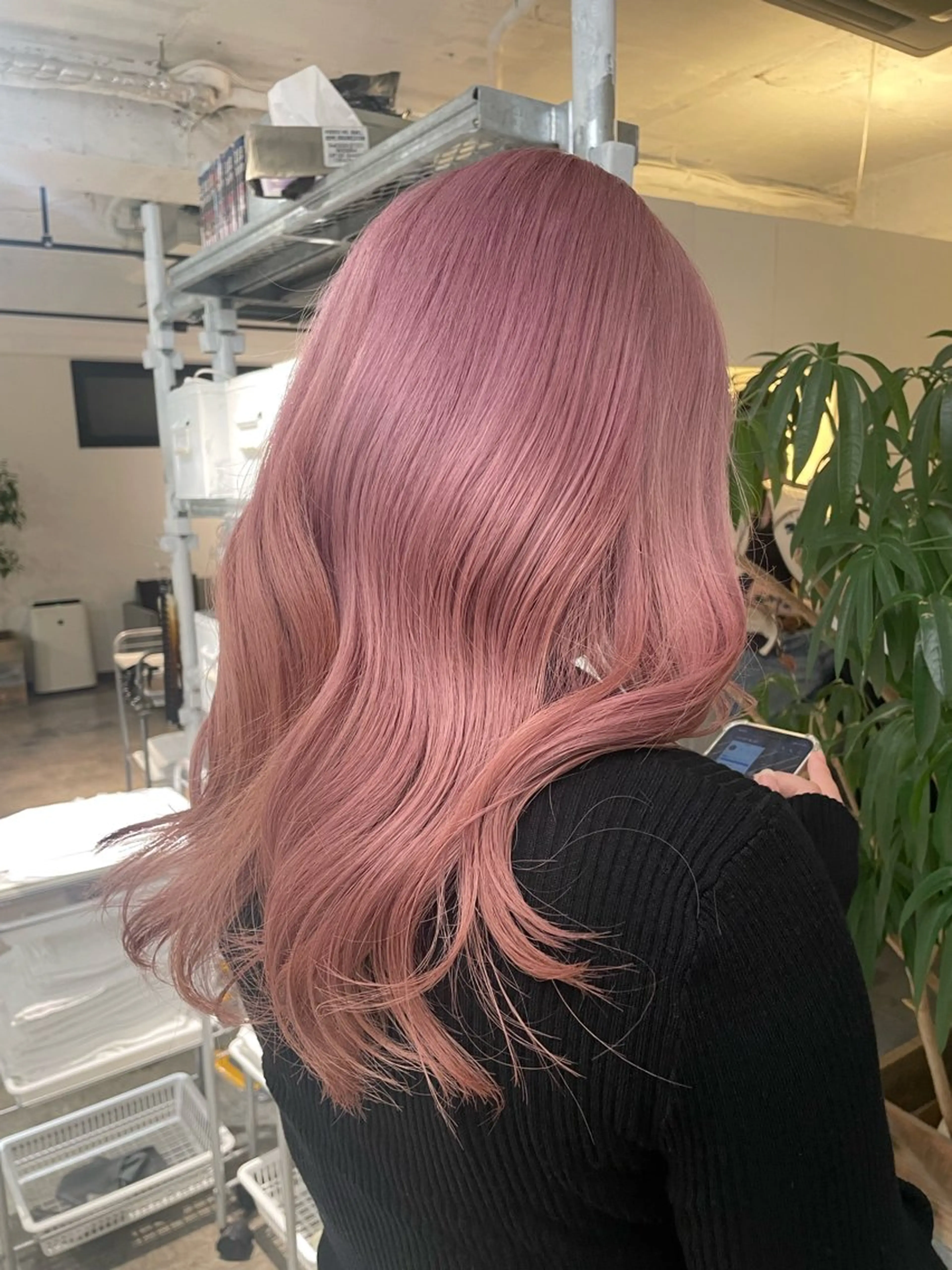 ロング カラー ベージュカラー ブリーチ ケアブリーチ ダブルカラー ハイトーンカラー ヘアカラー トリートメント 暖色カラー🍒 ケアブリーチ/akiのヘアスタイル