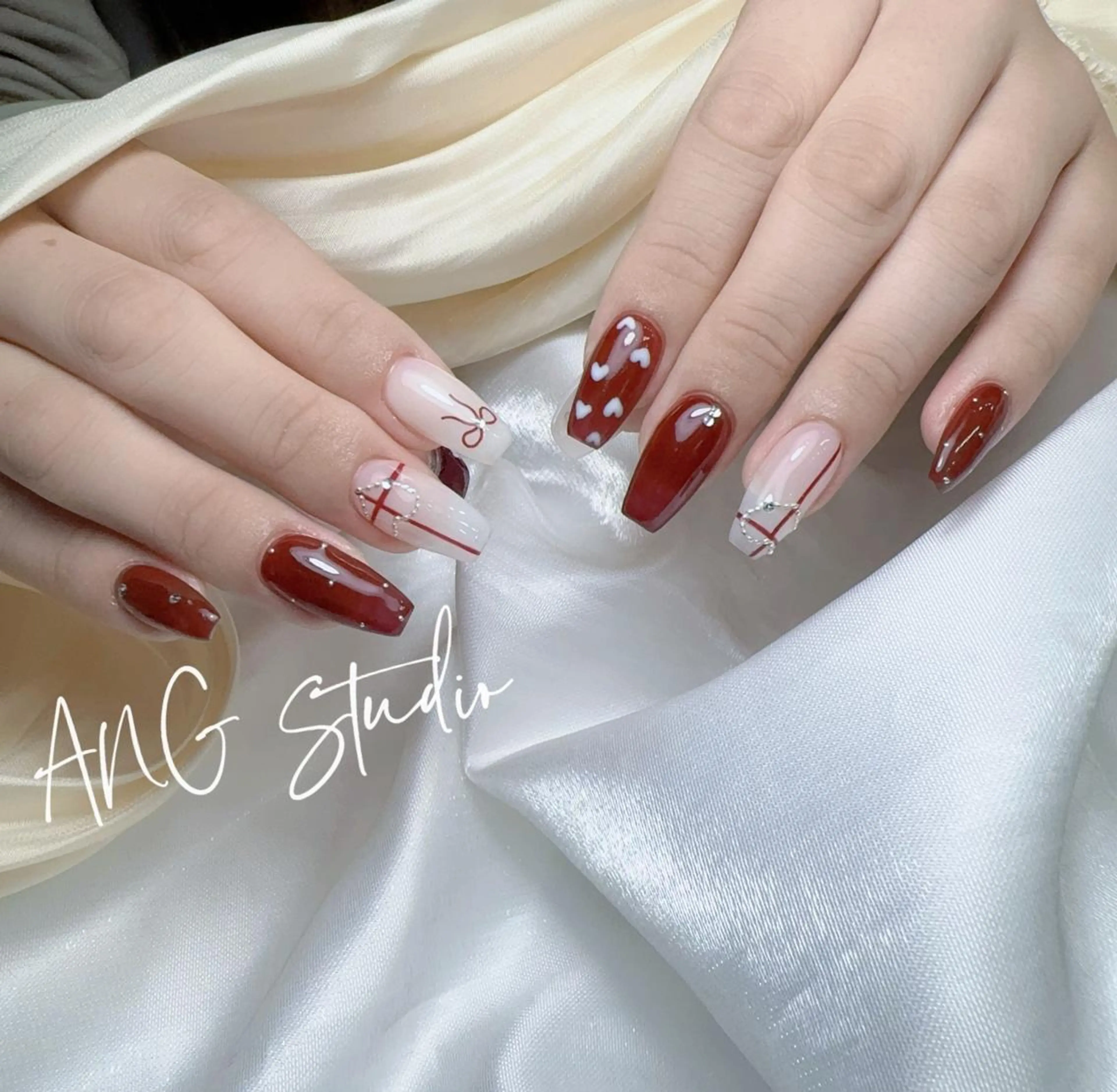 ネイル ANG アクリル スカルプ専門🌸のネイルデザイン