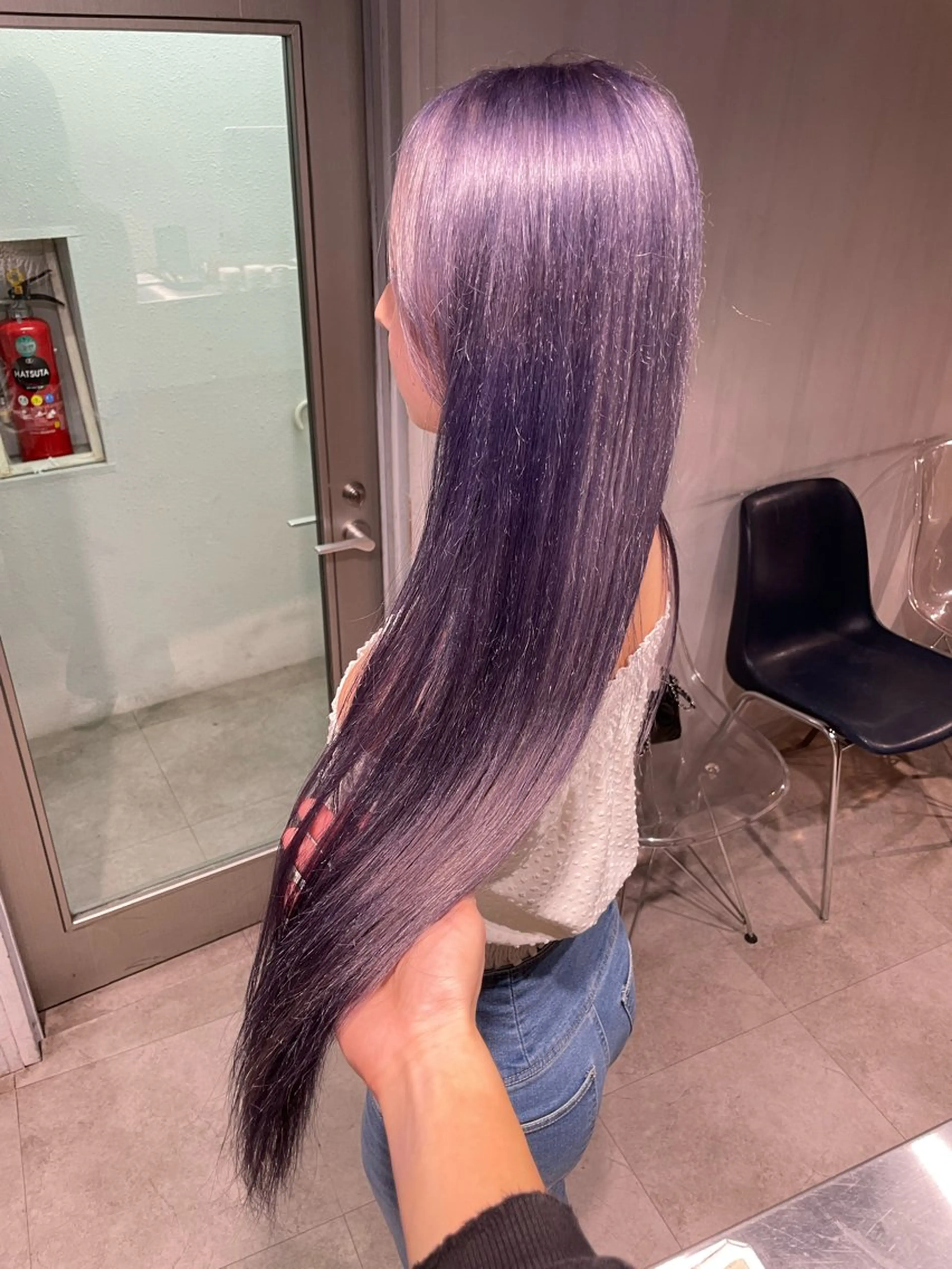 ロング カラー ヘアカラー トリートメント ヘッドスパ ヘアセット 🦋ハイトーンボブ ショート🦋トシキのヘアスタイル