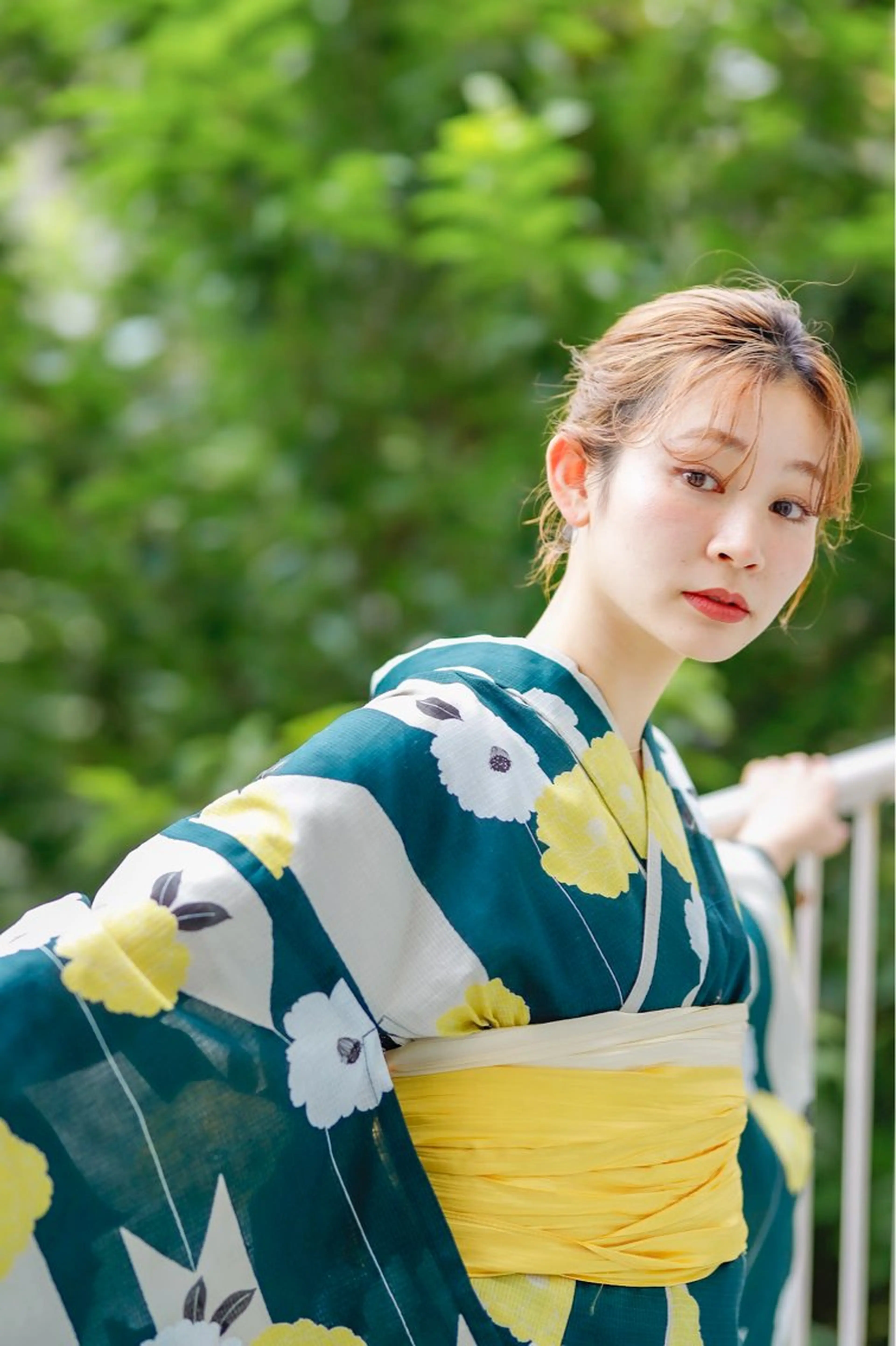 ヘアアレンジ ボブ 浴衣 髪質改善/韓国/ ヘアセット/夏美のヘアスタイル