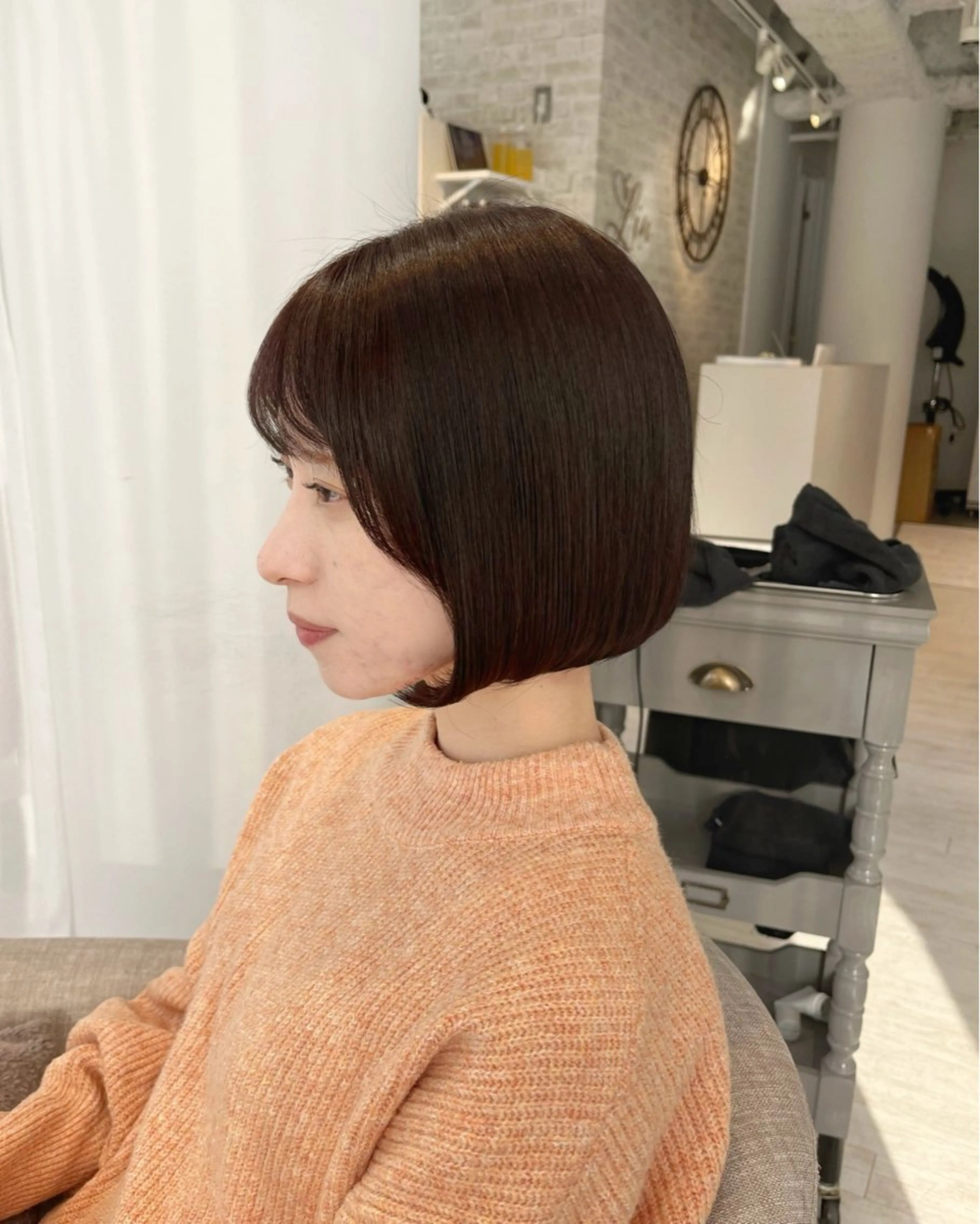 4月平日限定！カット+イルミナカラー+N.トリートメント(超音波アイロン付き)の写真