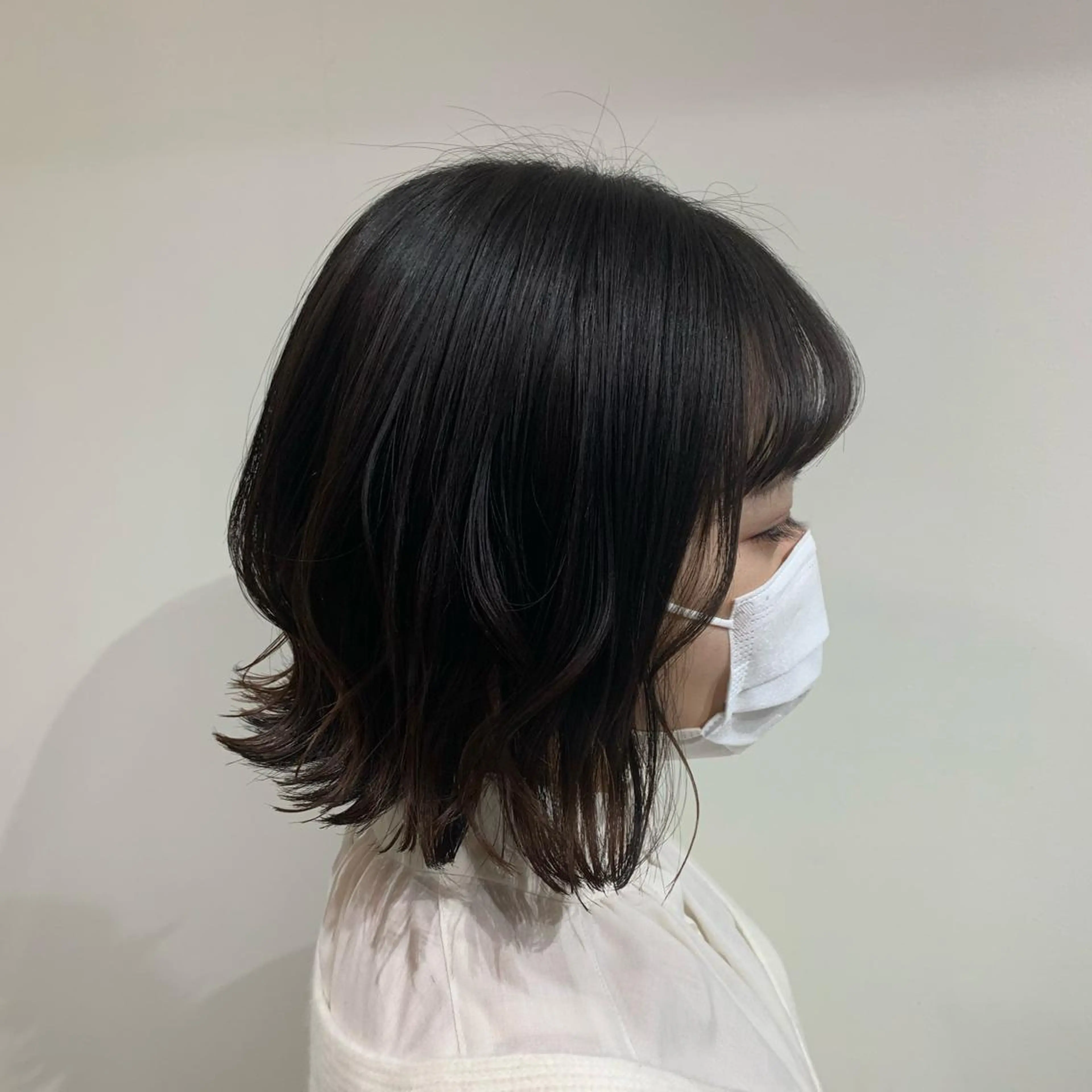 ミディアム 田中 優衣のヘアスタイル